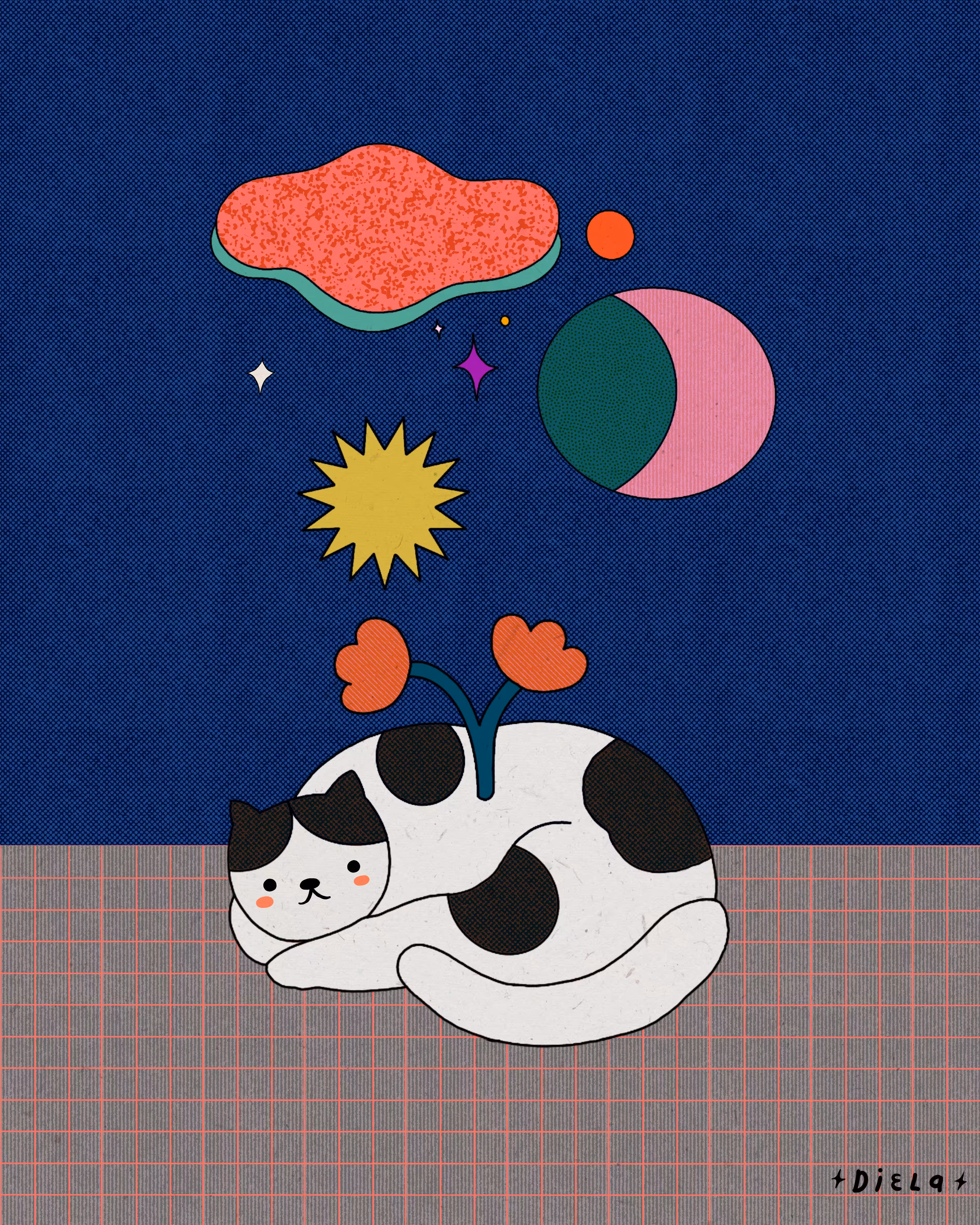 The Sleepy Cat