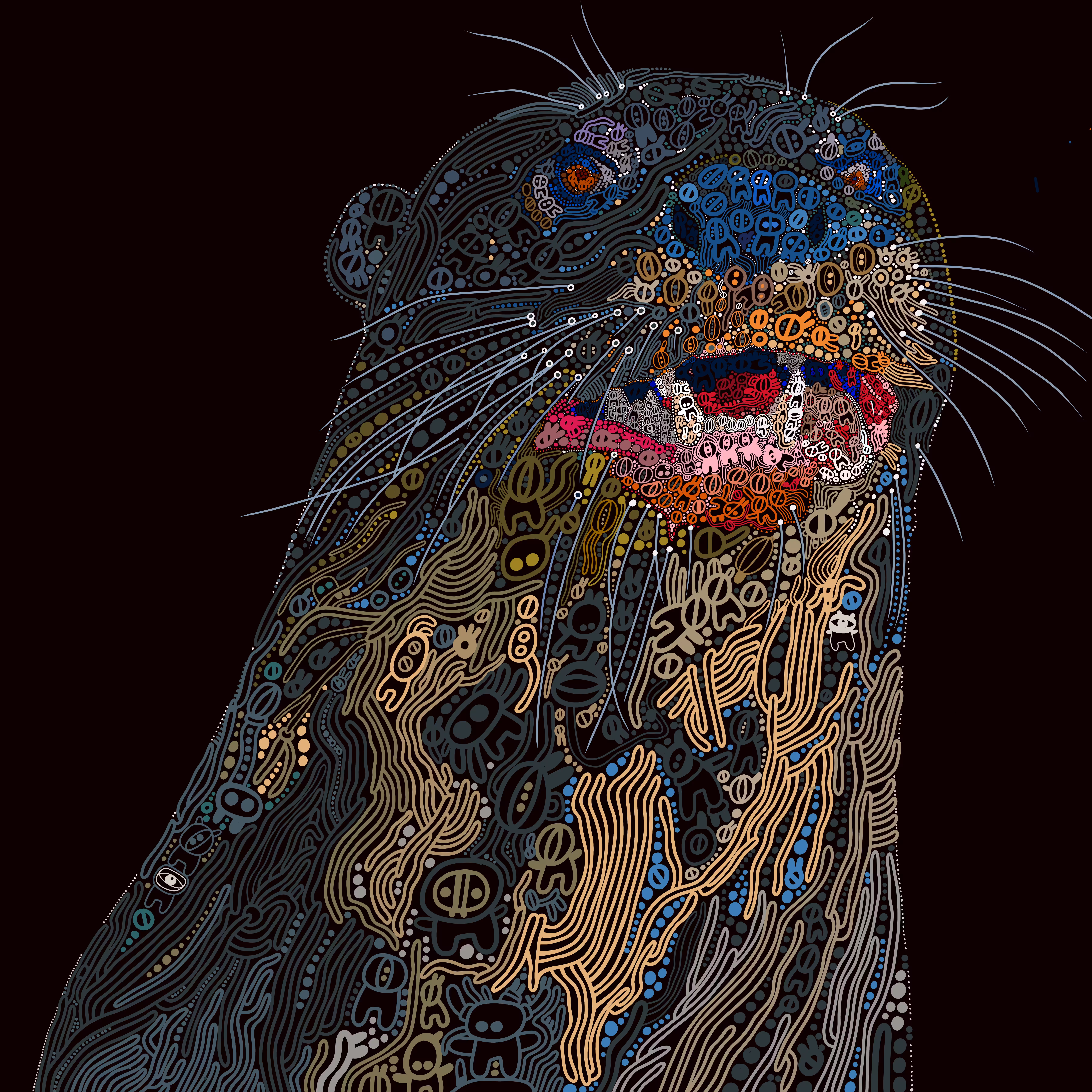 GIANT OTTER - ENDANGERED SPECIES SERIES #6 of 200