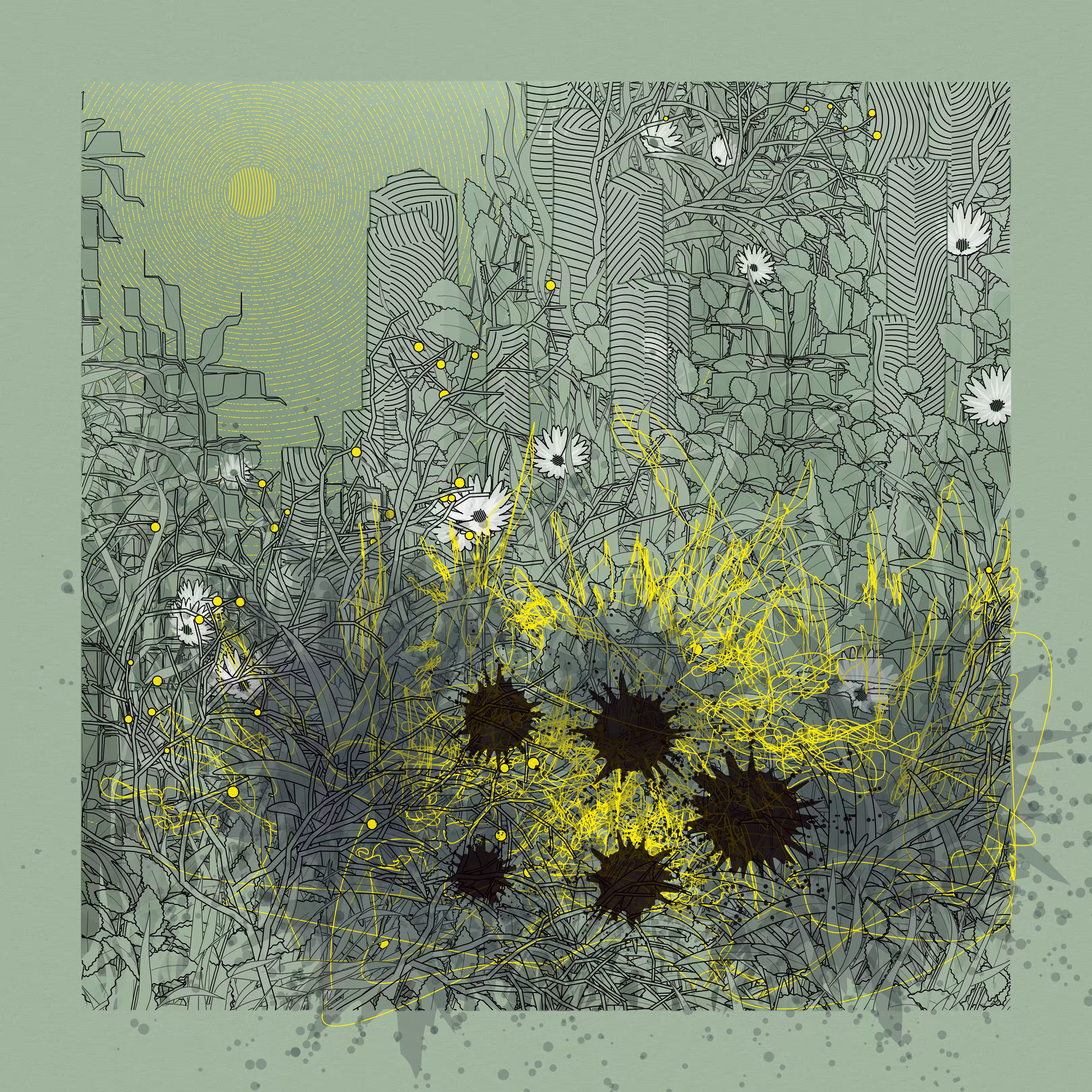Landscape with Carbon Capture #1555
