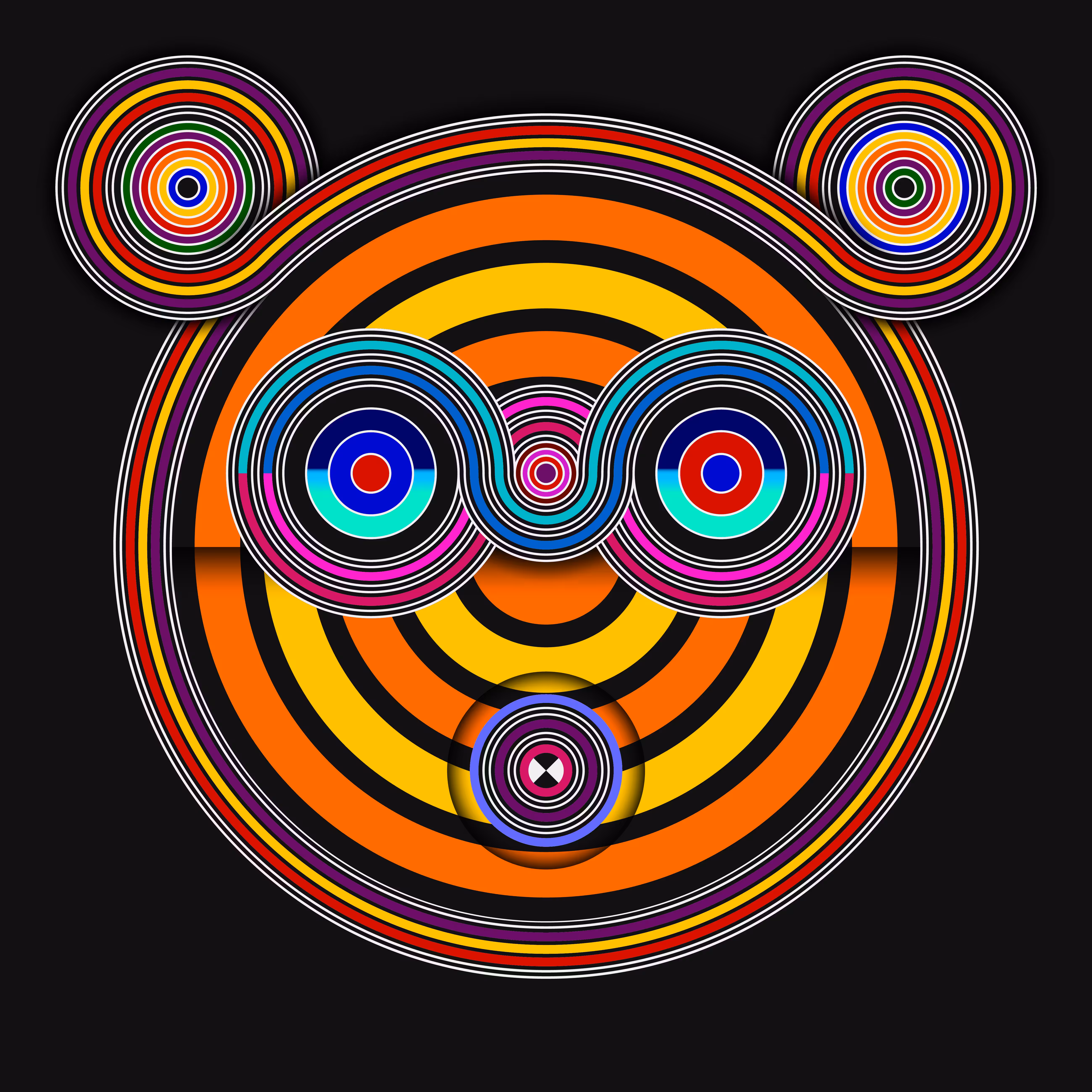 Round Tiger Robot