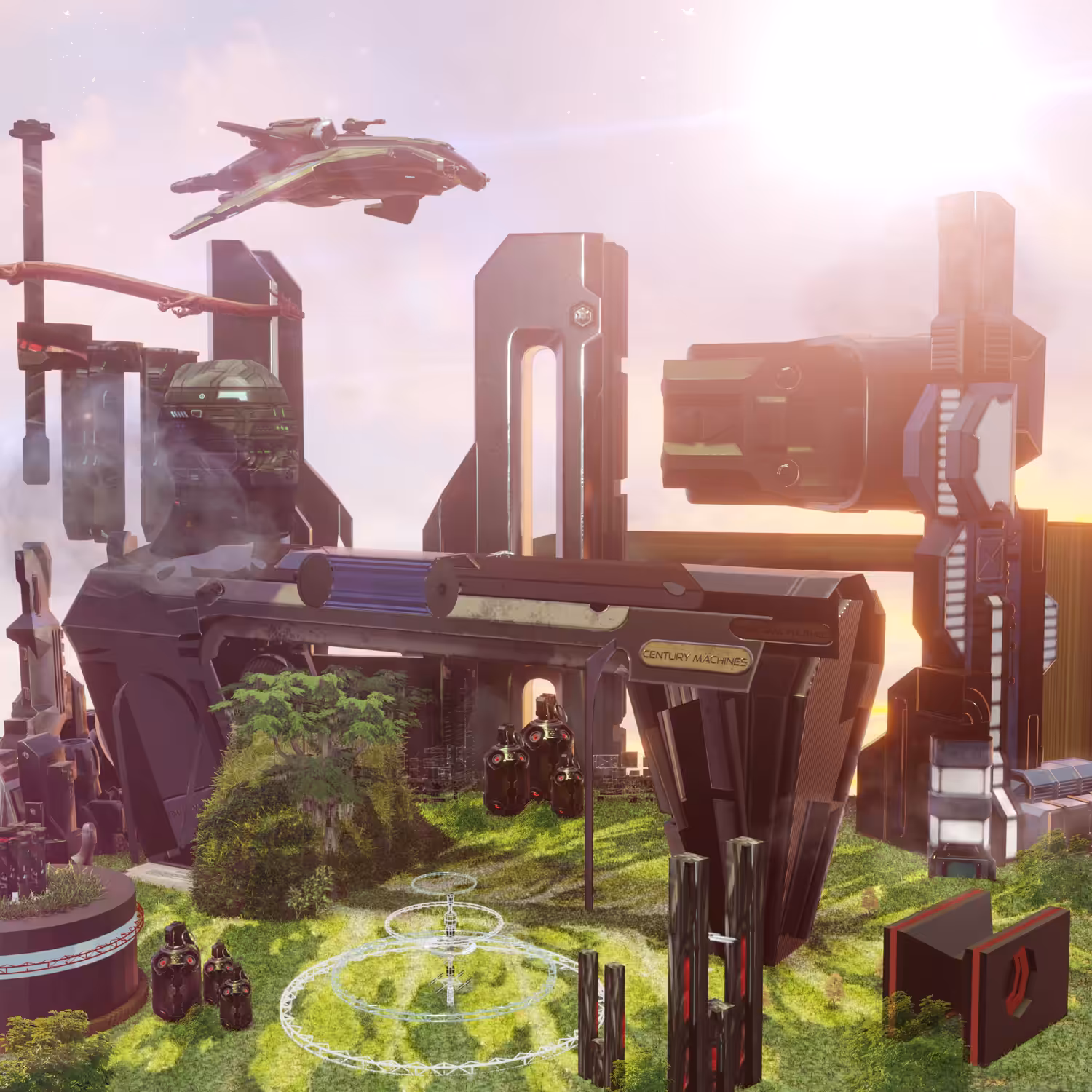 Surreal Superstructures