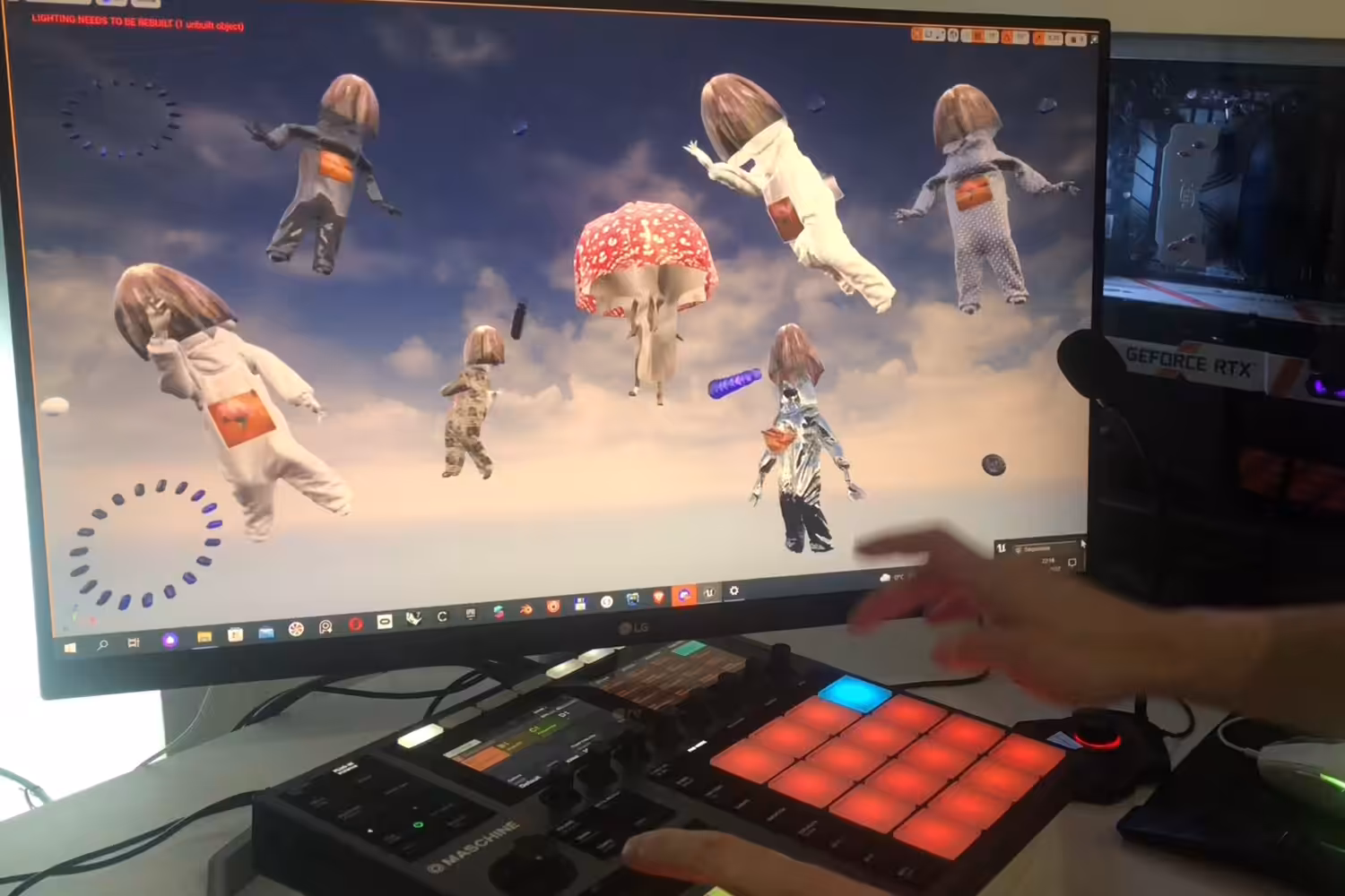 audio graphic visualisation performance