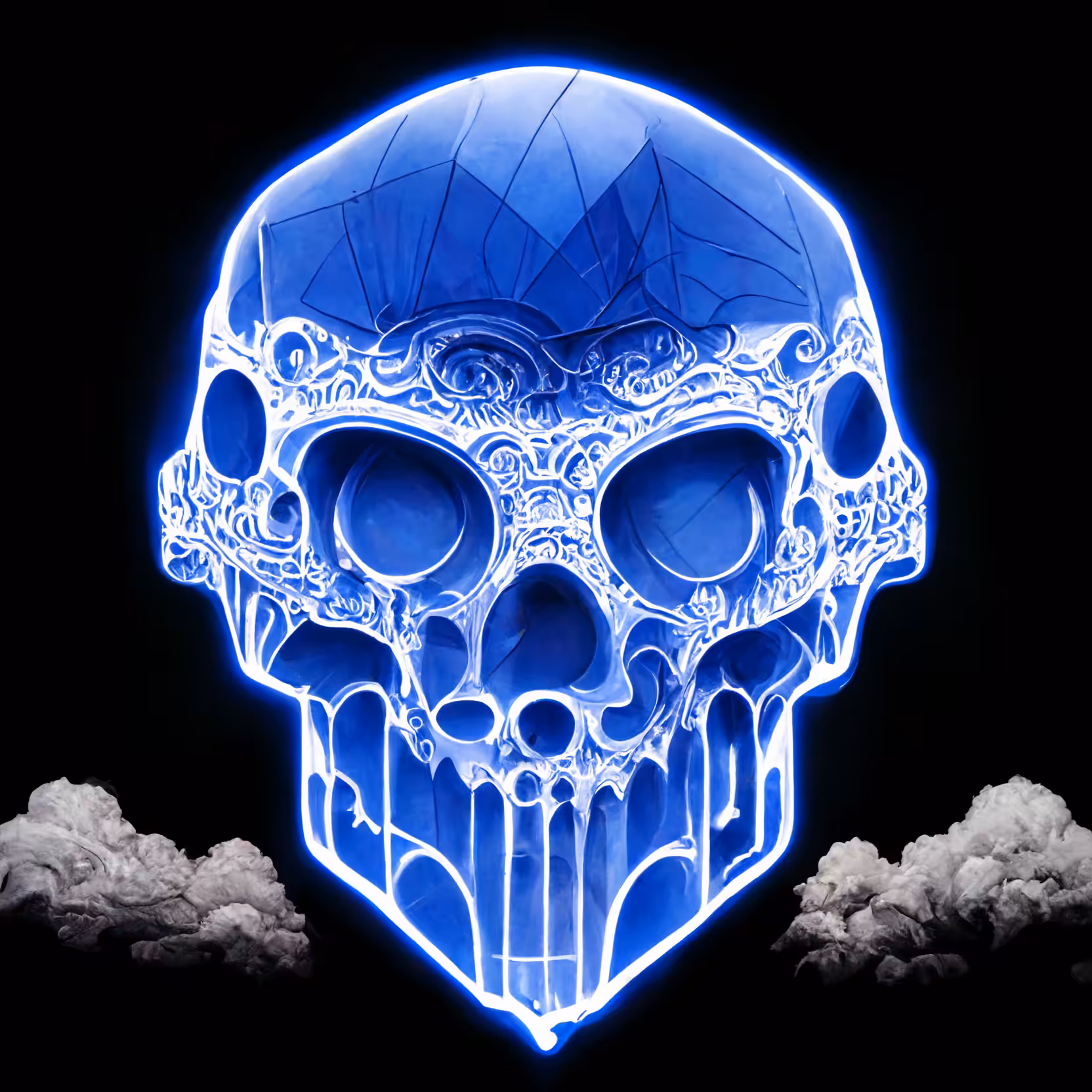 Ancient Skull in the Sky