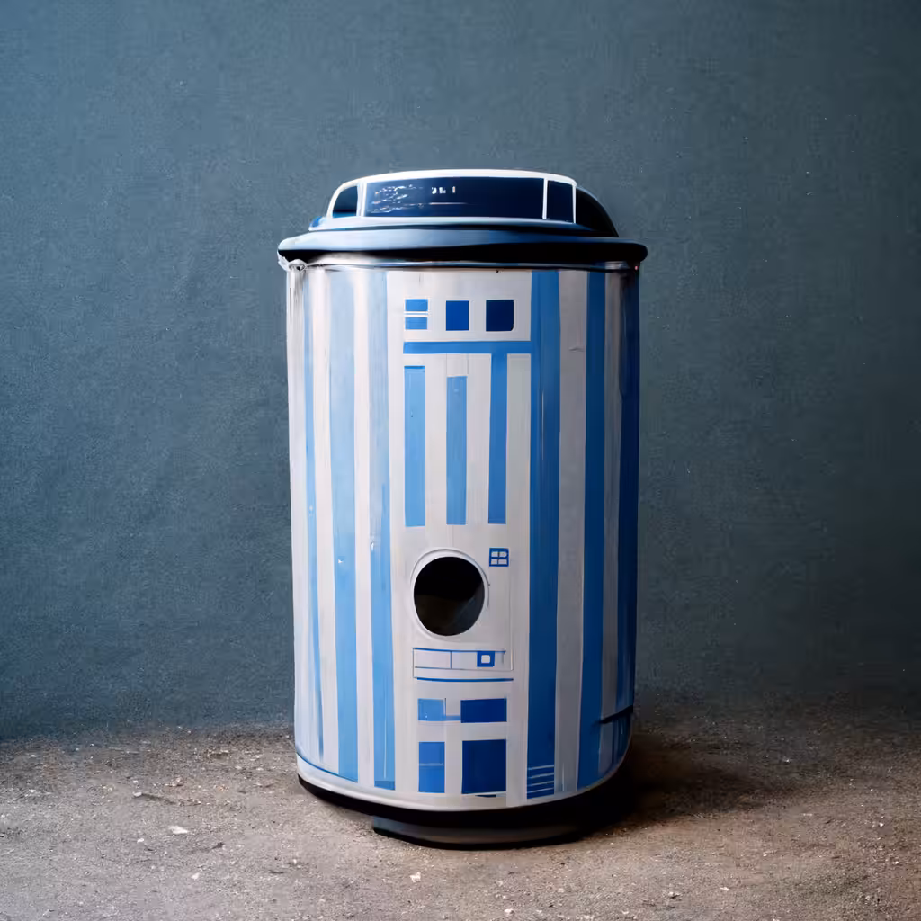 R2-T2 CLASSIC Trash Unit
