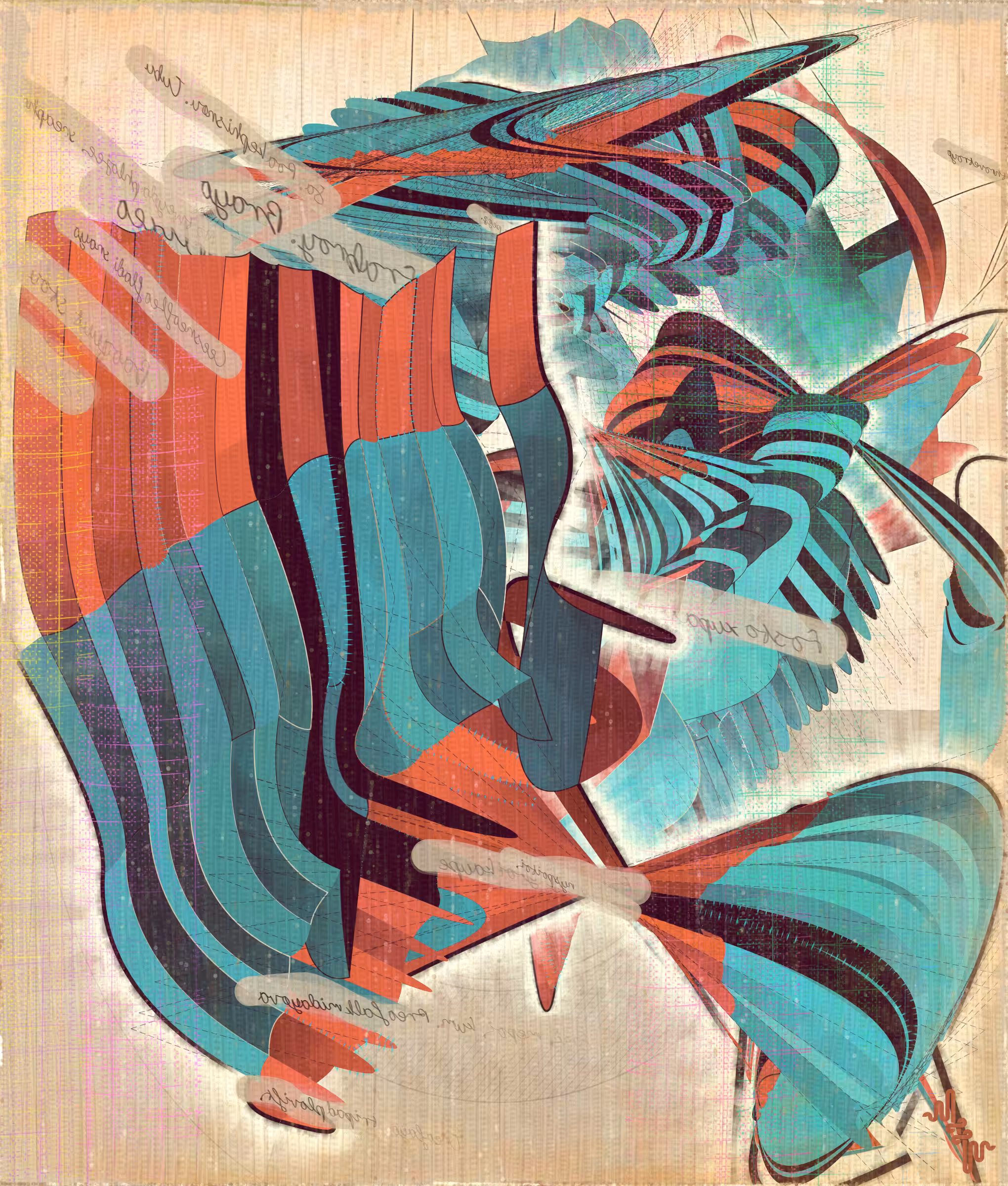 Amplitudes of Canvas #312
