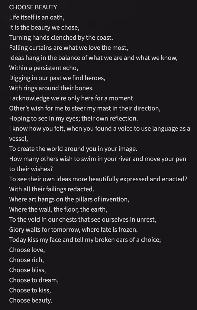 CHOOSE BEAUTY