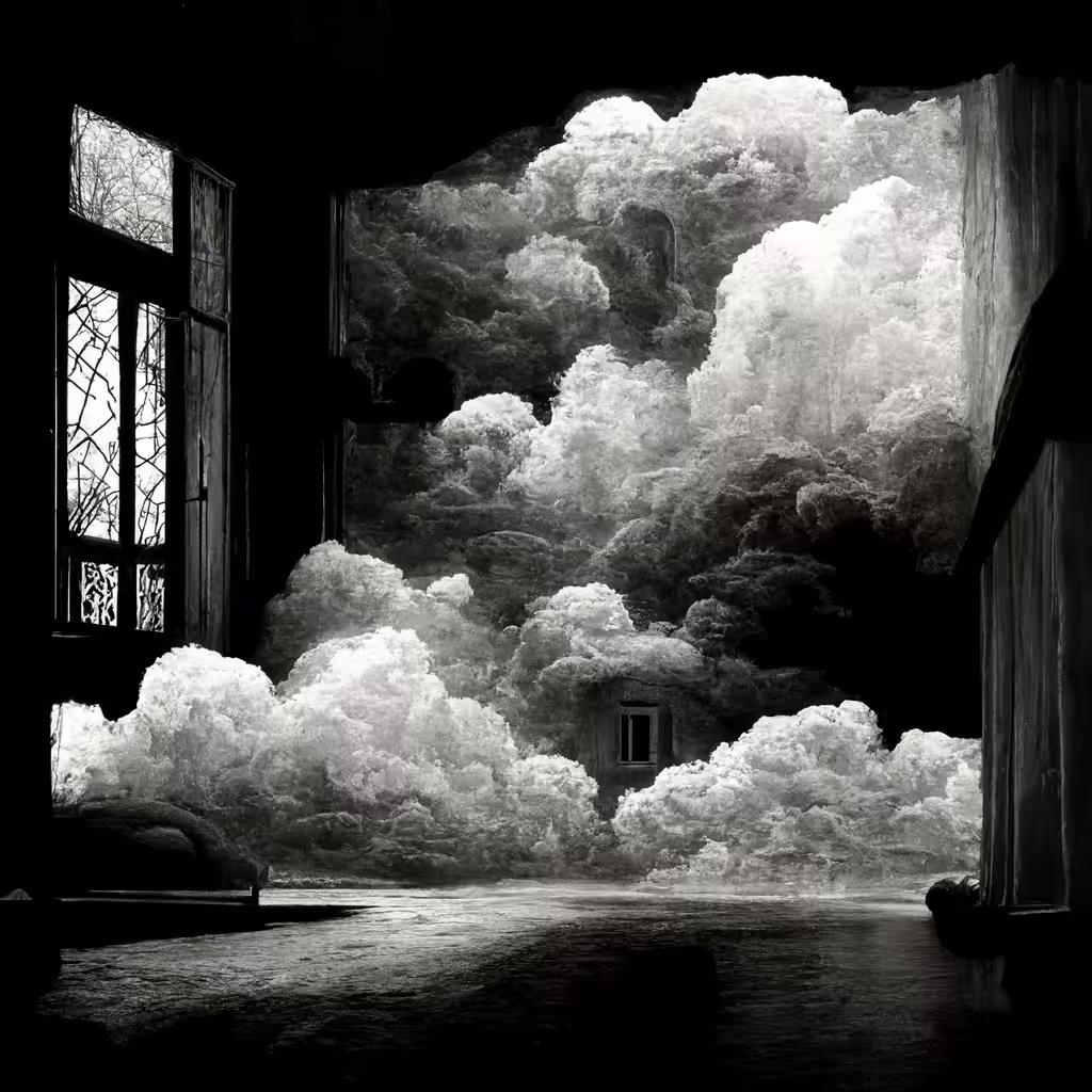The sky in a room