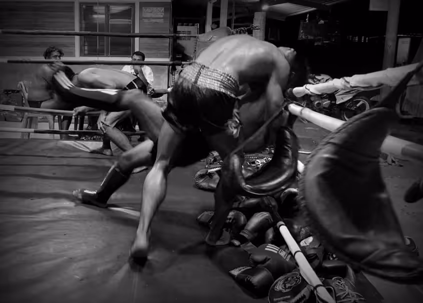 Muay Thai Clinch Takedown