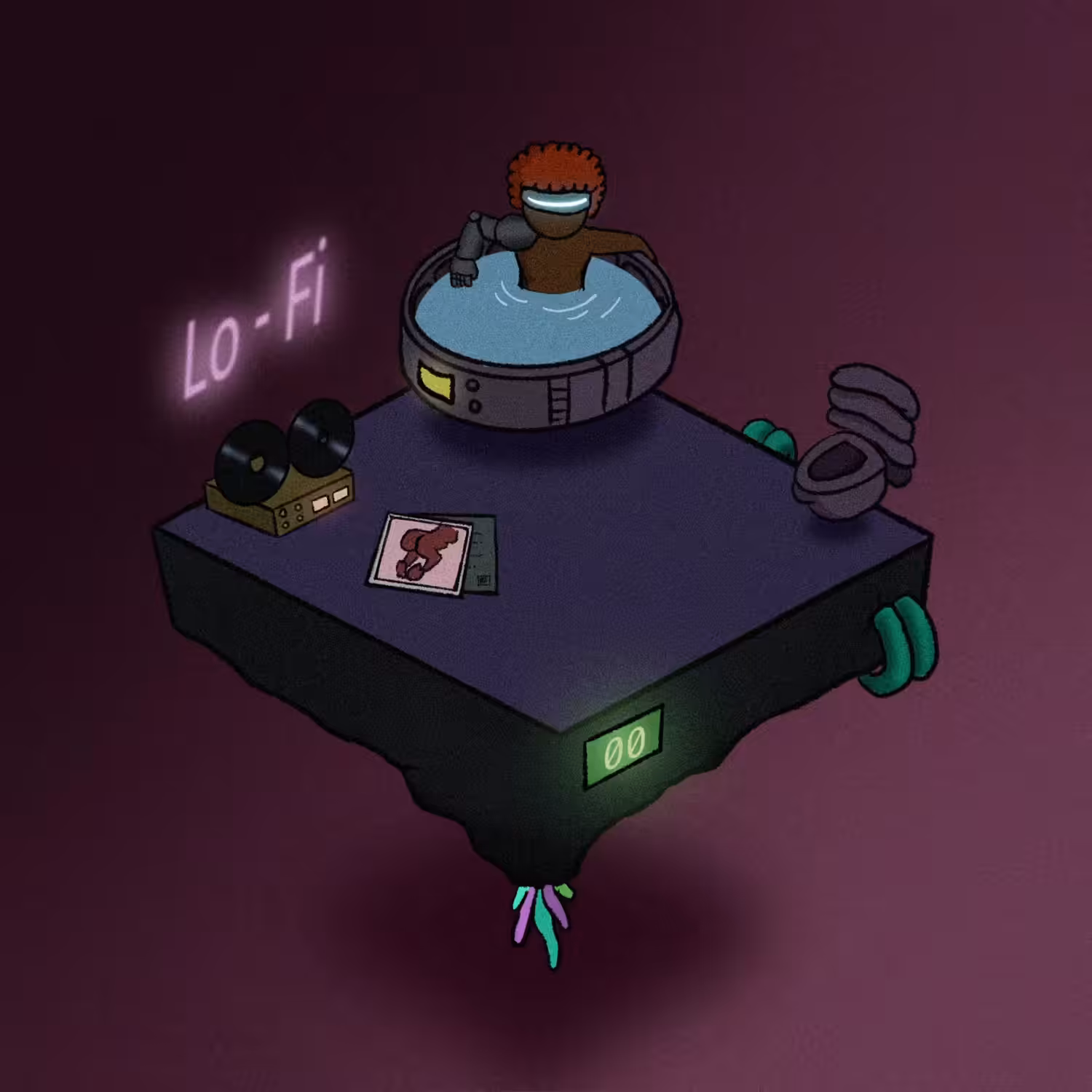 Special Lofi Roomie #0 ( Cyber Tub )