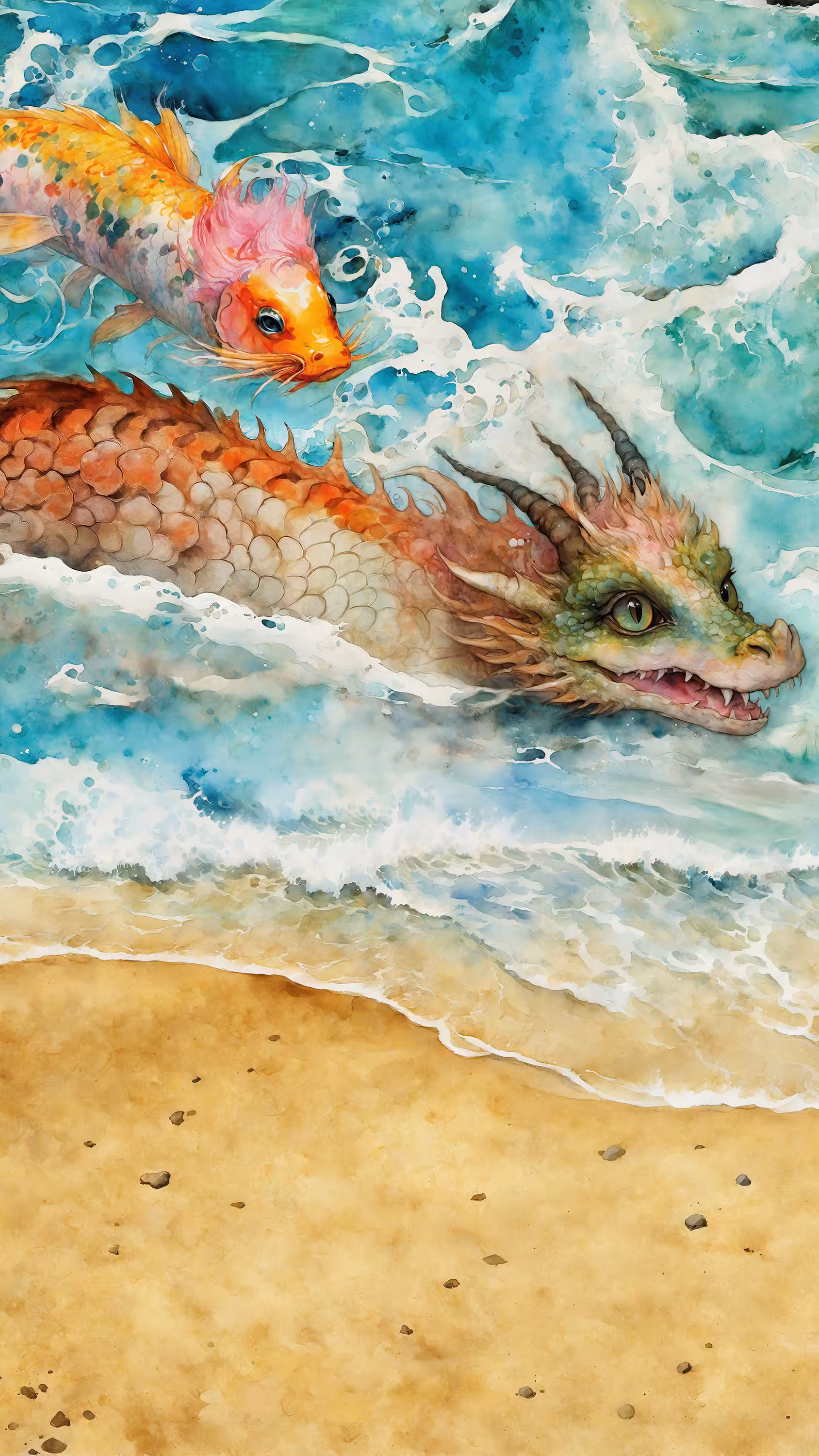 Ocean Playtime — Scene 02: A Dragon Girl’s Summer Heartbreak