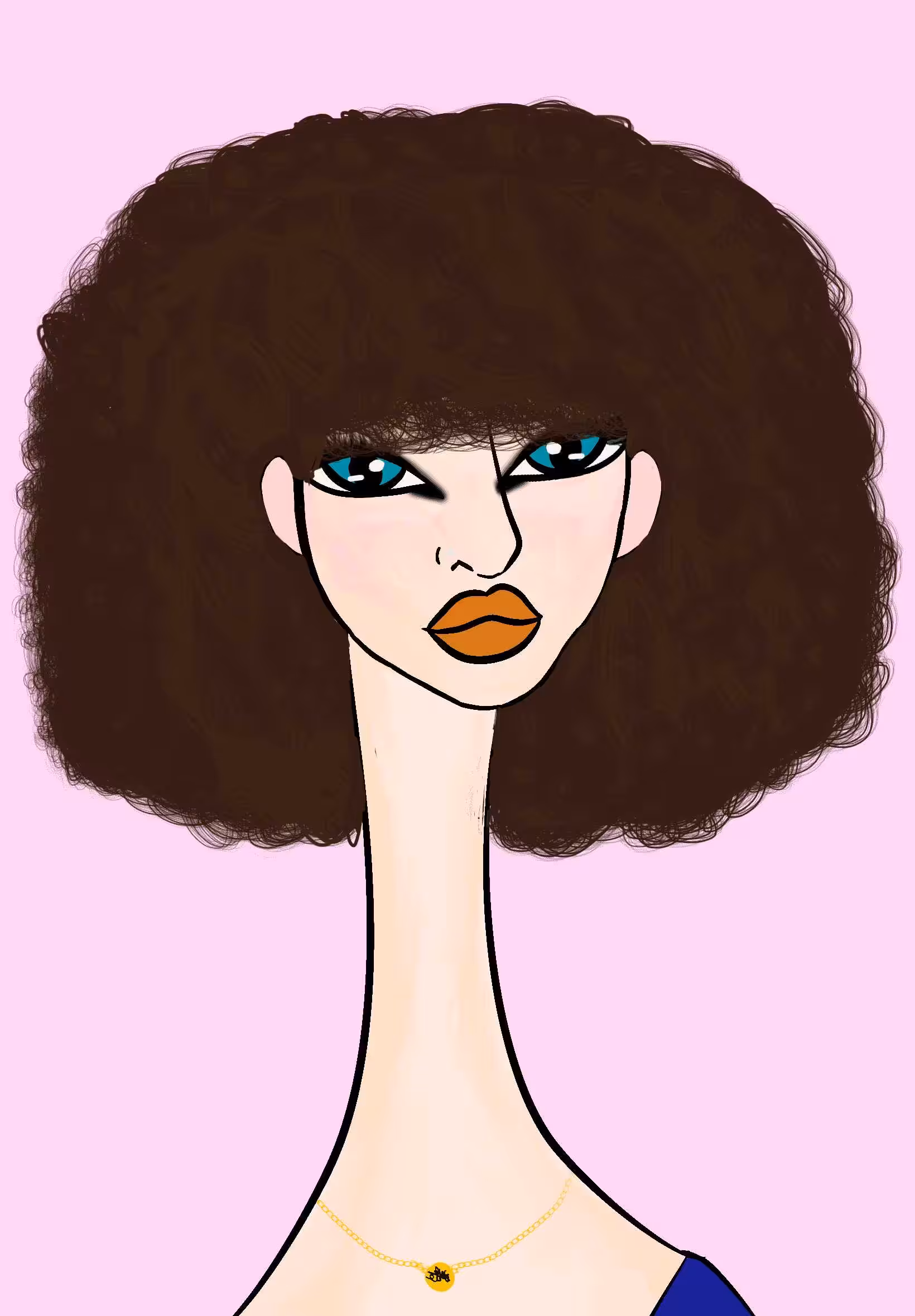 Long Neckie Ladies: Long Neckie Lady #1541