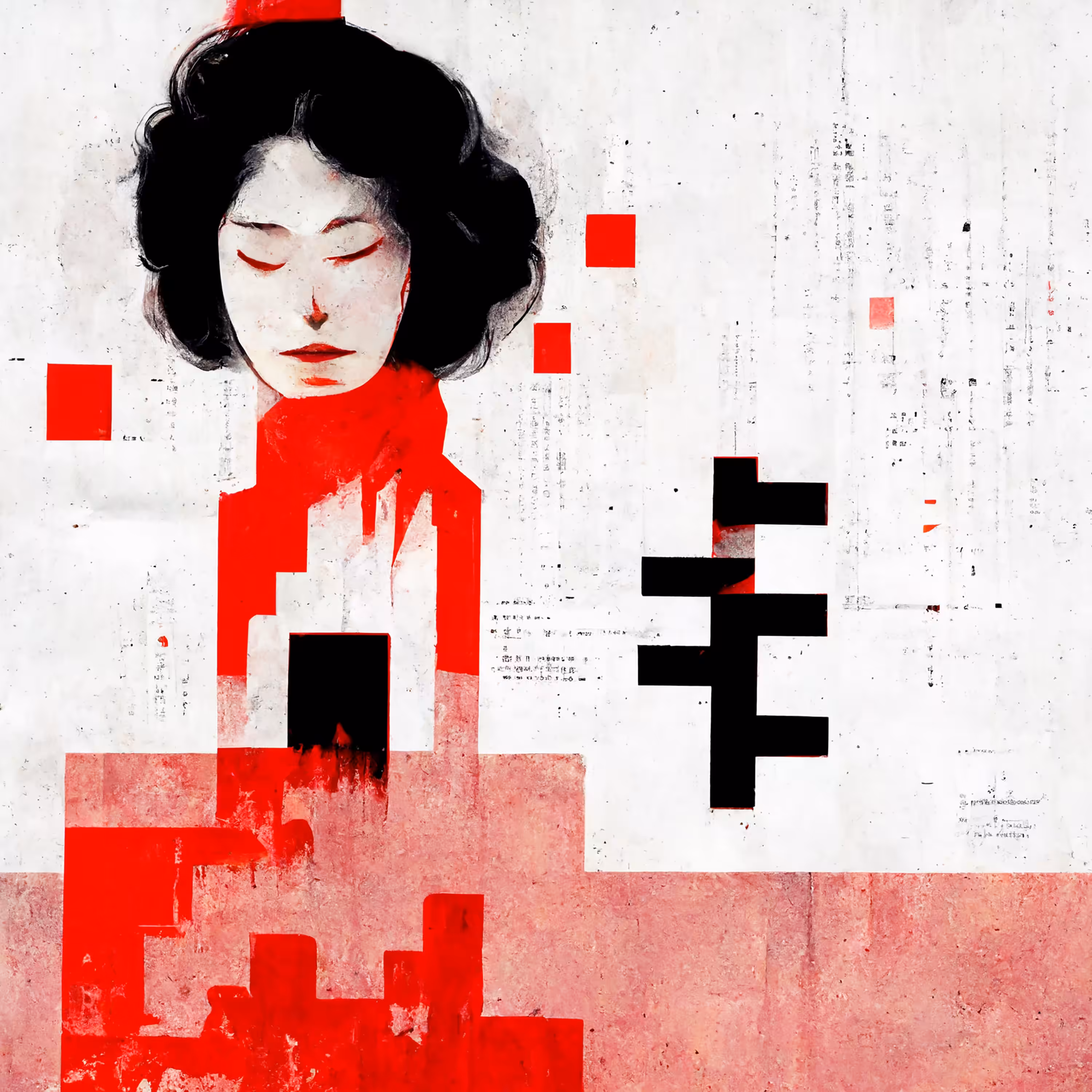 Red Pixels from the East #100