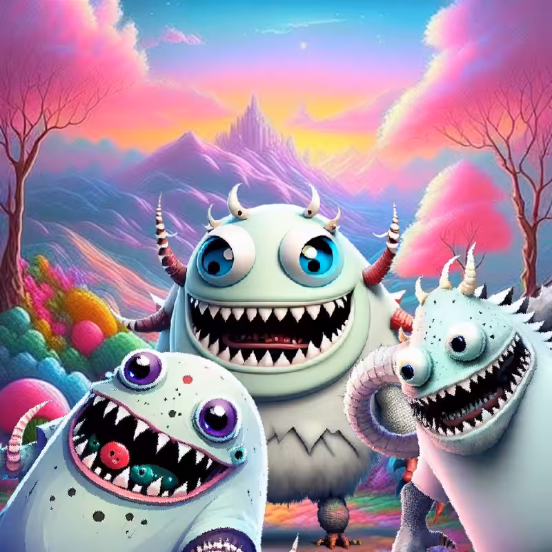 Candy Monsters #1