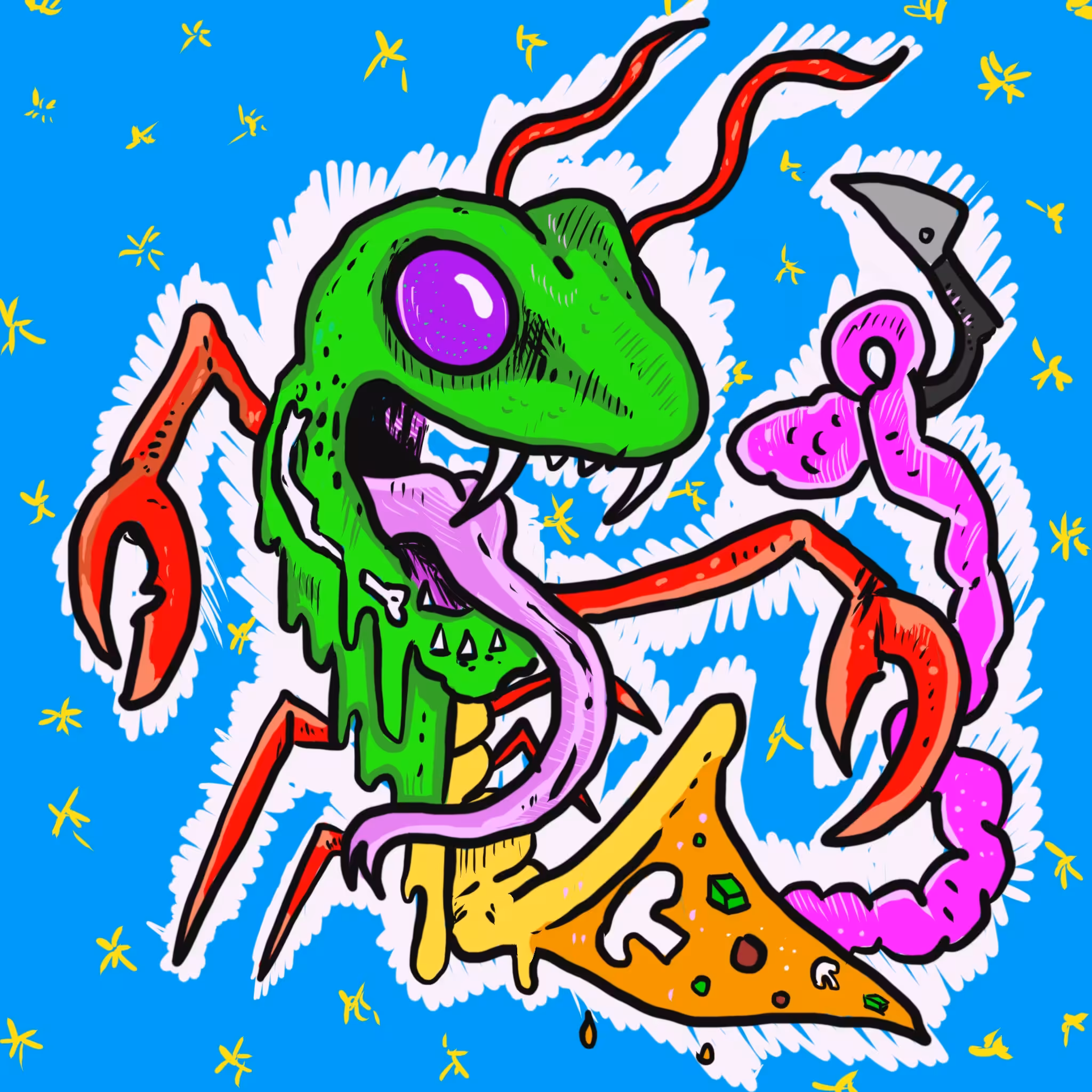 Slither Von Pizza