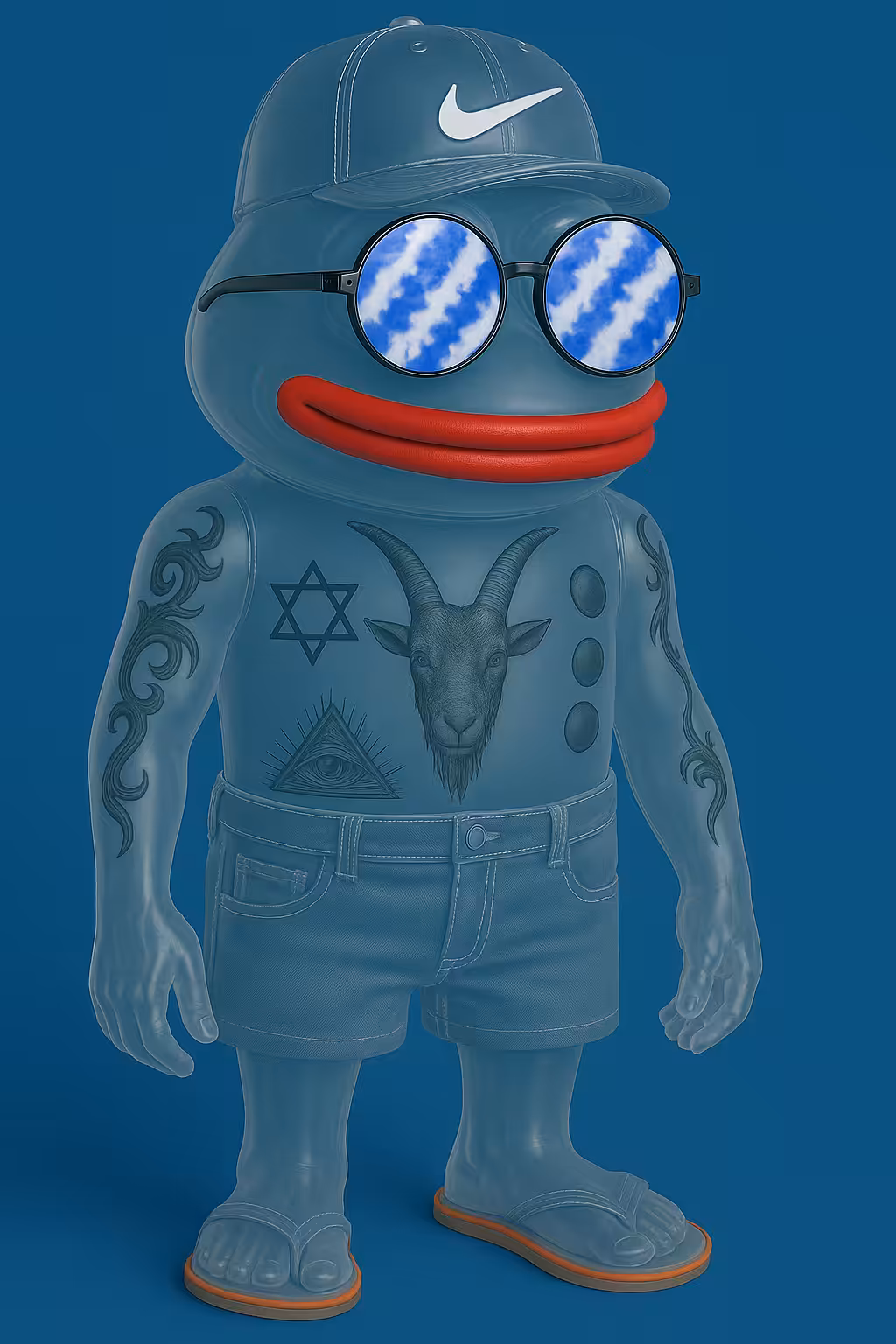 Acrylic Pepe 17