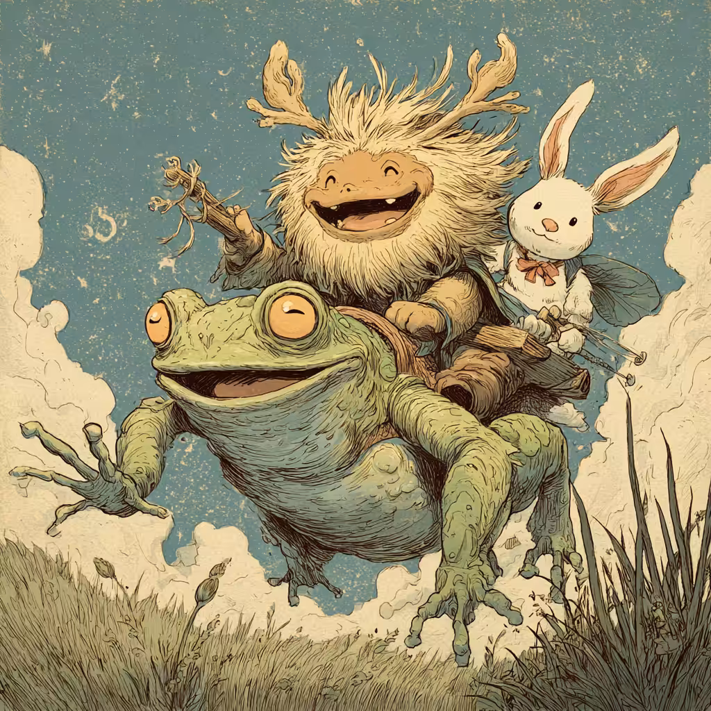 Didoo and the Frog Race