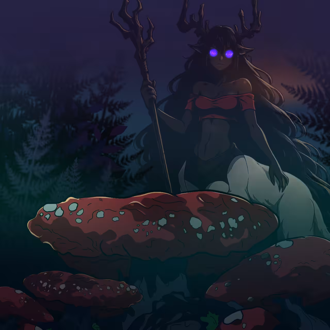 among the darkness