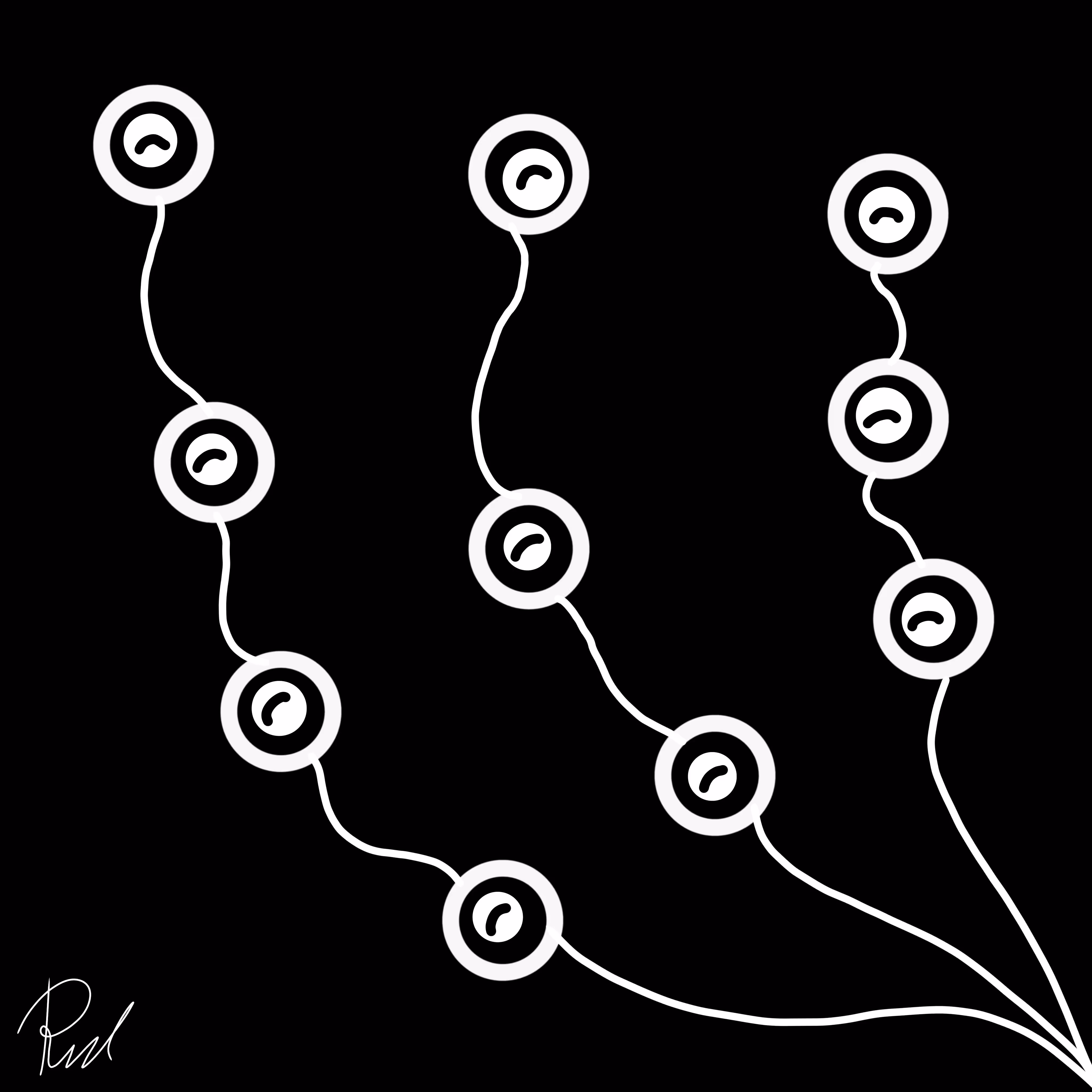 Light Between Shadows: Endless Paths