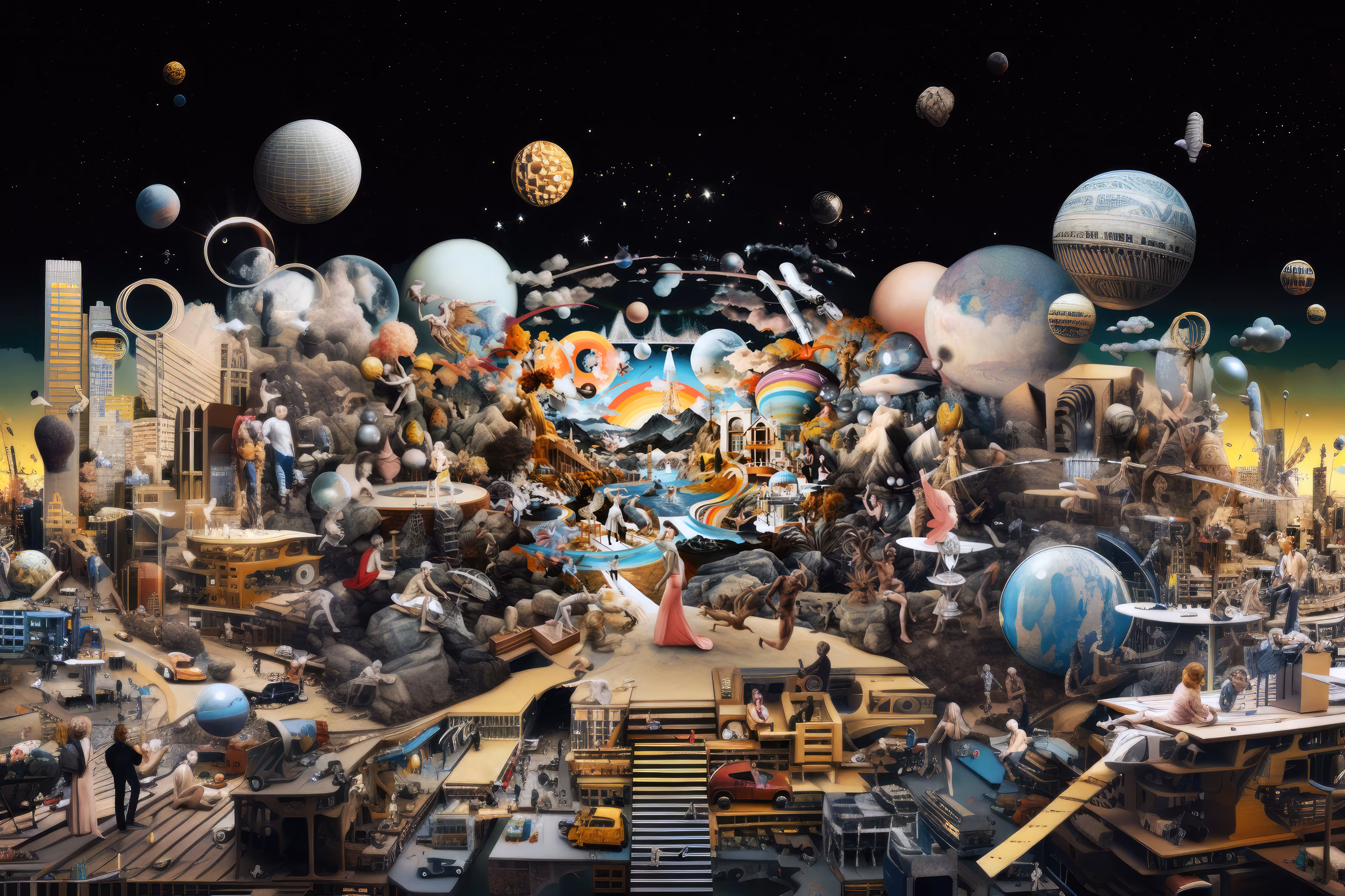 Open Editions: Celestial Cityscape: Harmonies and Havoc