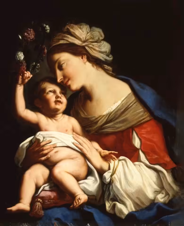 Women in Art Animated No. 10 - Elisabetta Sirani, Virgin and Child
