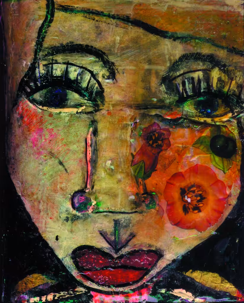 The O'Hara Book, 8.50 x 11" Painted Face Book 1999