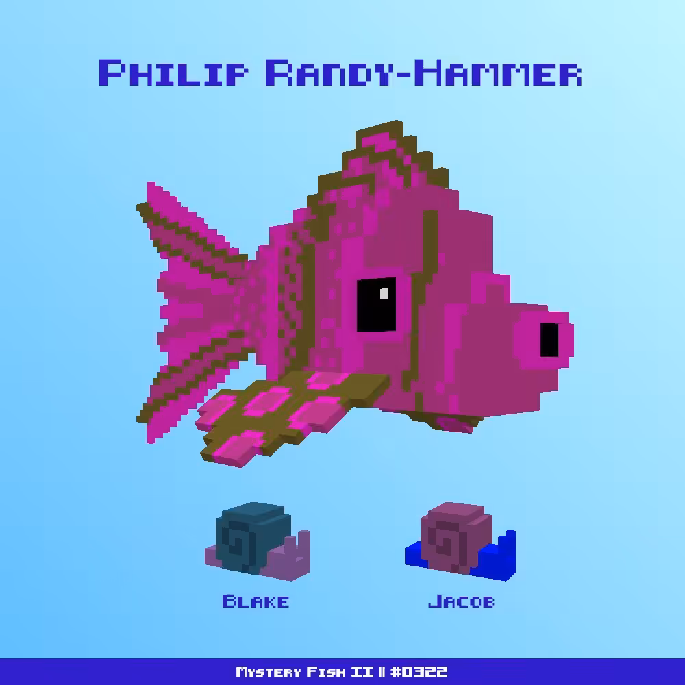 Philip Randy-Hammer :: Mystery Fish 0322/1000