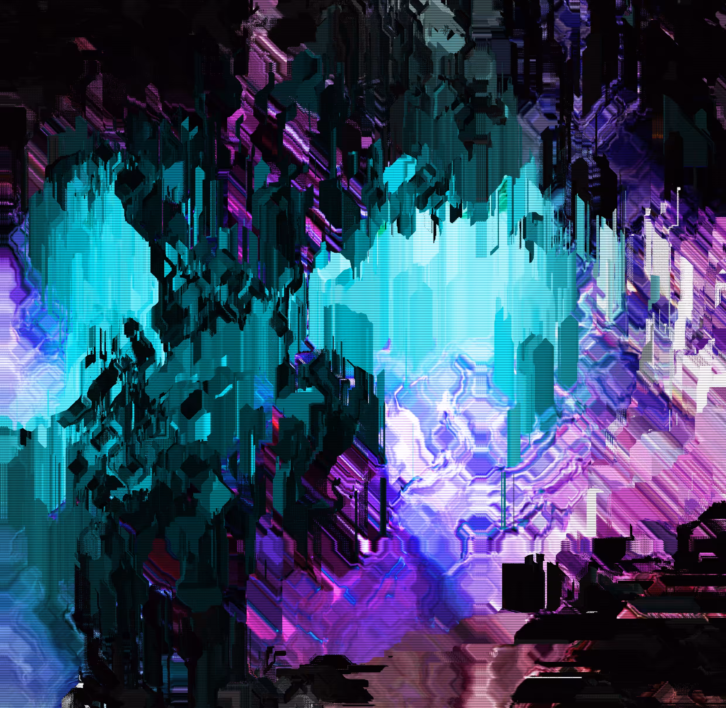 021 [Structure] A Vaporwave Cave