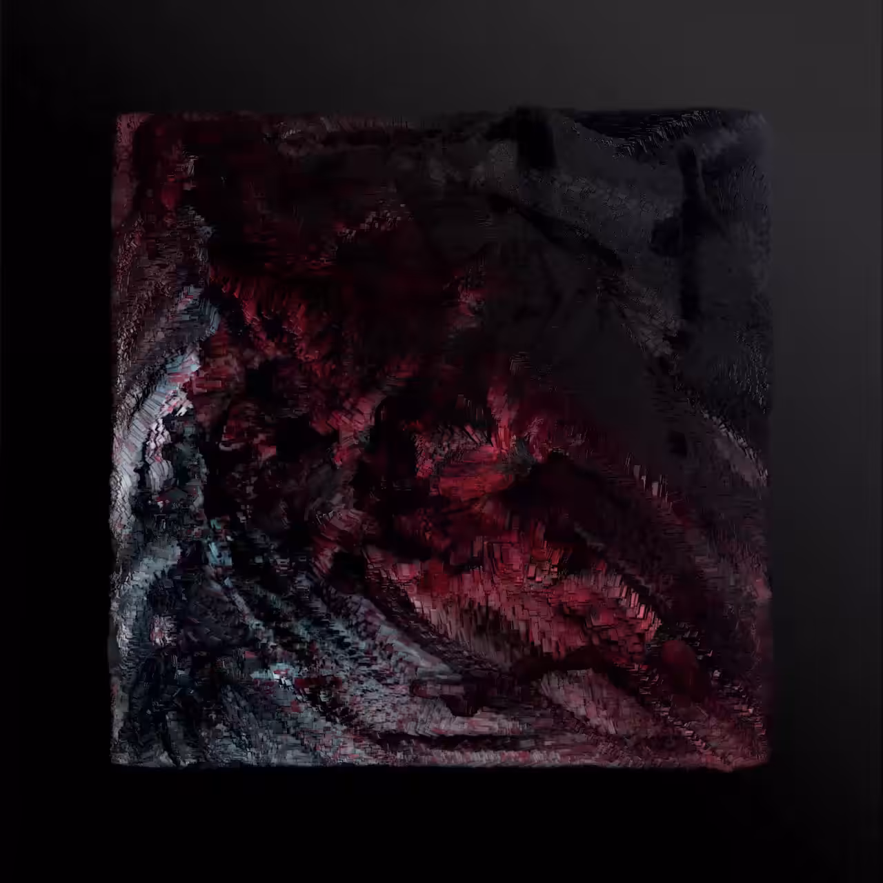 Abstracted Frame #15 (Scarlet)