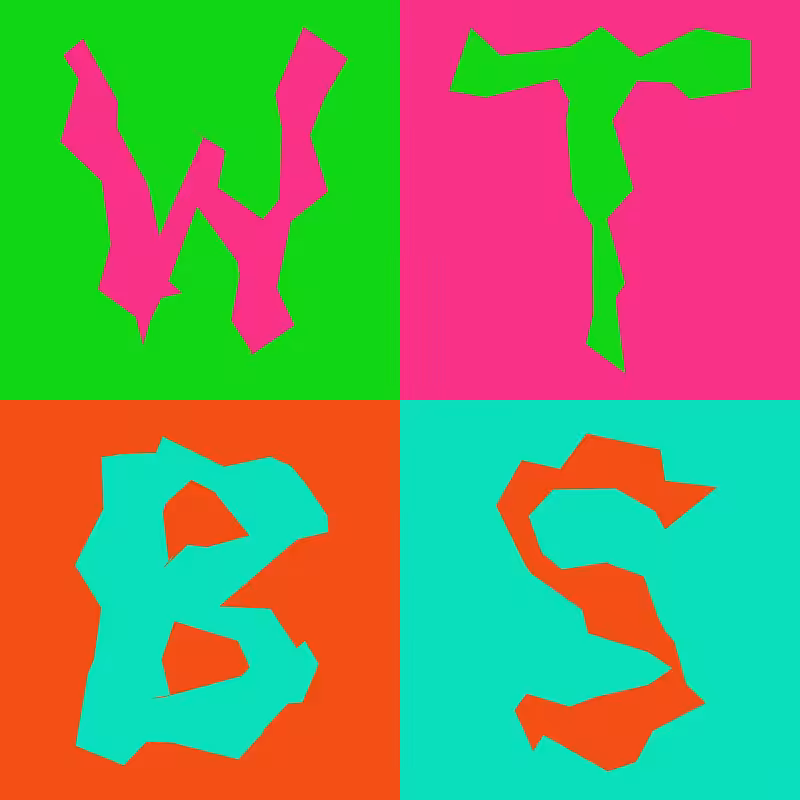 Waiting To Be Signed Logo with Wobbles #167