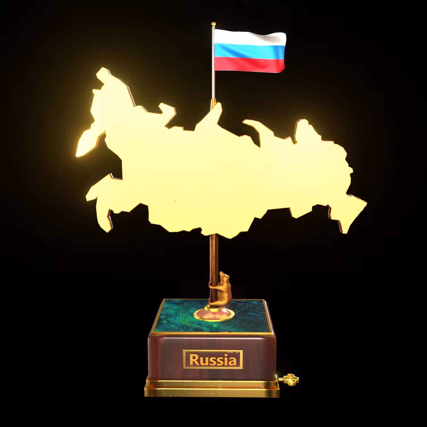Russia NFT. Pure gold