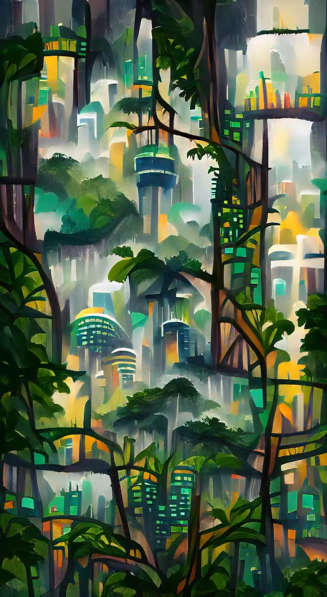 jungle ai generated nyc times square 1