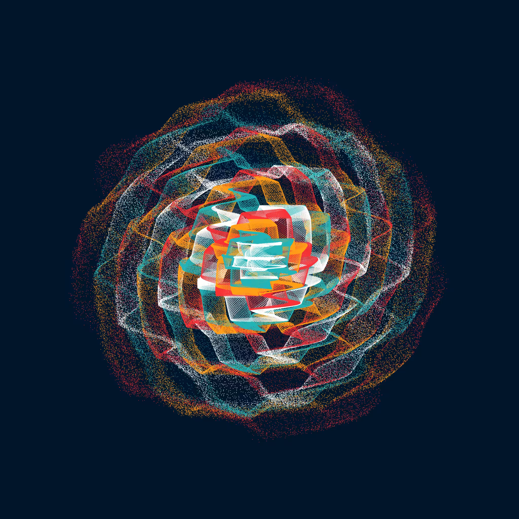 CIRCULAR MURMURATIONS #7