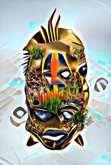 Tahir Tribal Mask