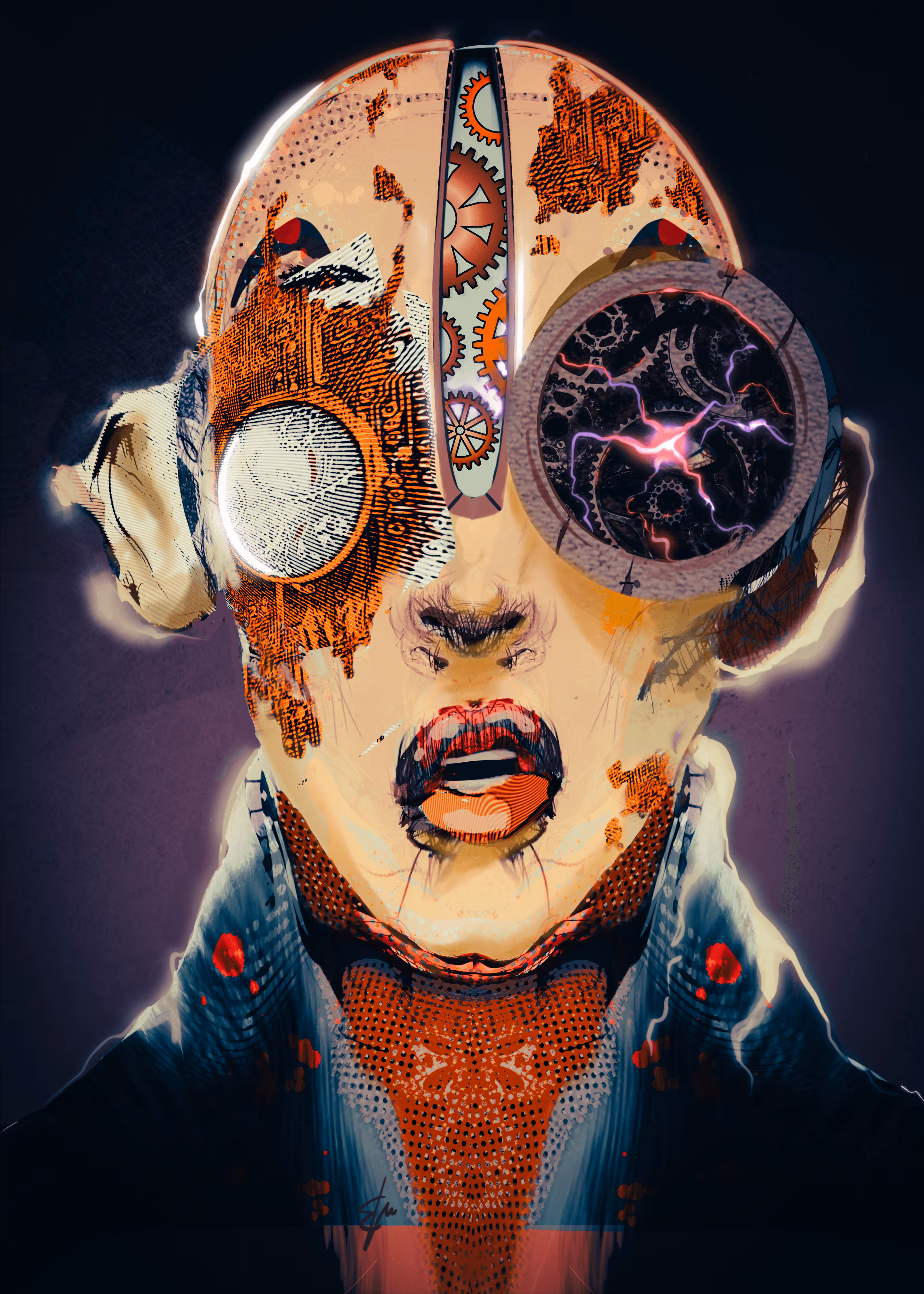 The Enfolded - Cog-#9 earlyWoRm