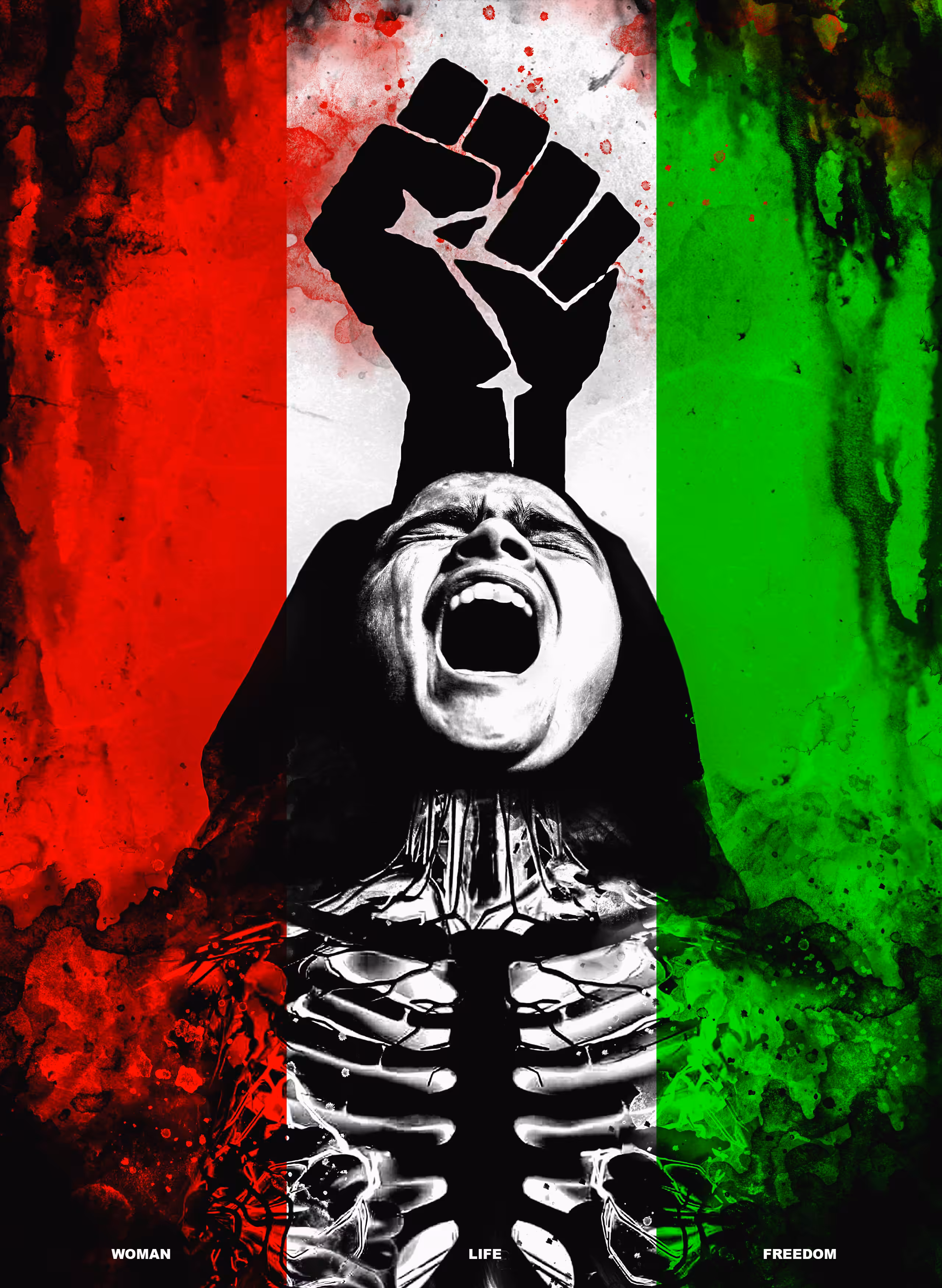 WOMAN LIFE FREEDOM