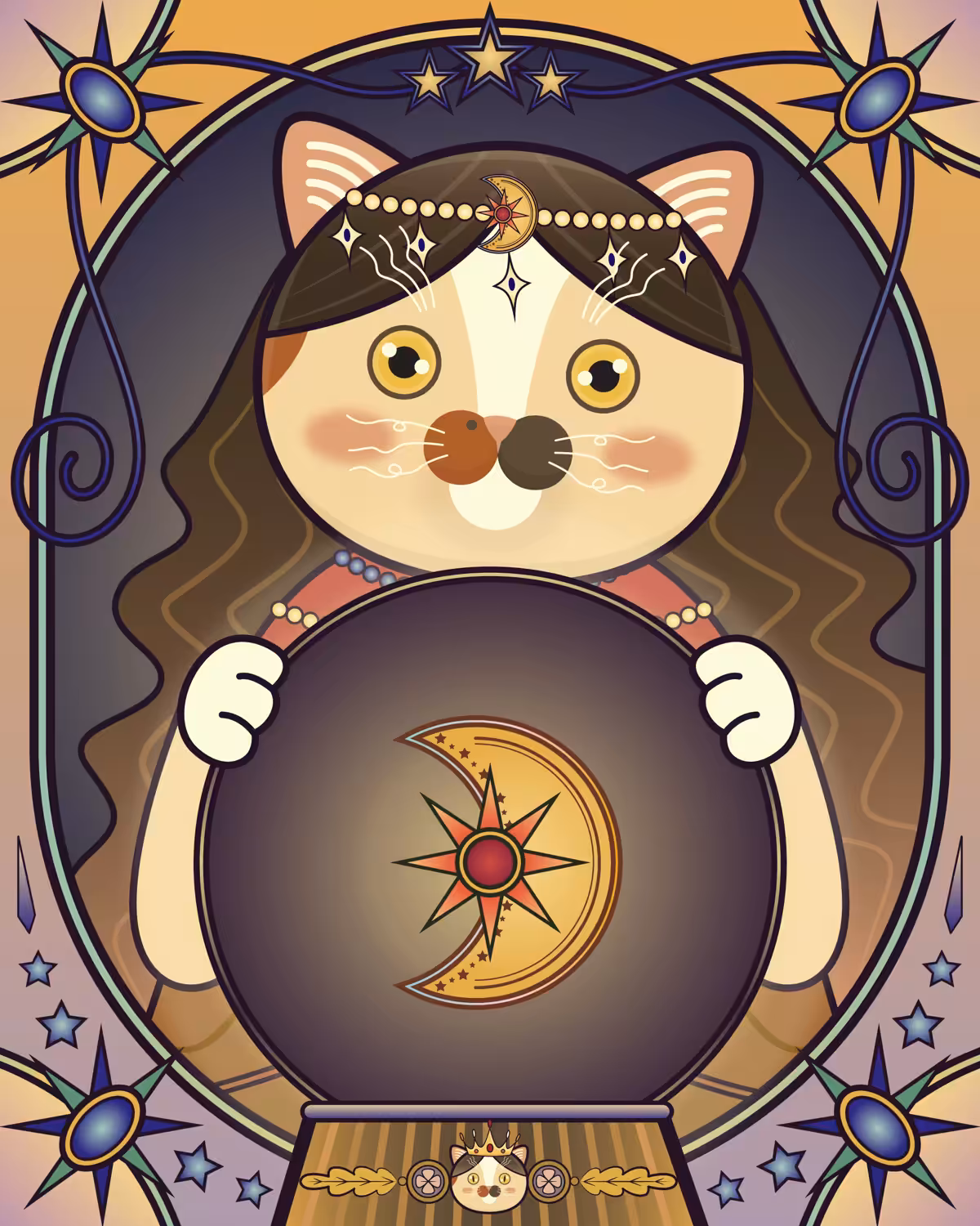 Cat Fortune Teller