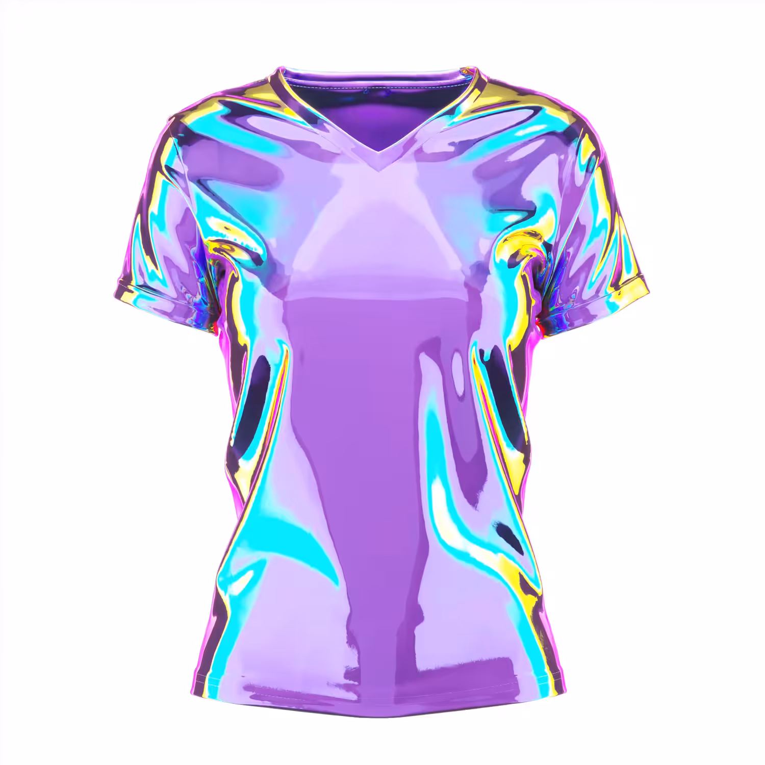 Crypto holographic t-shirt