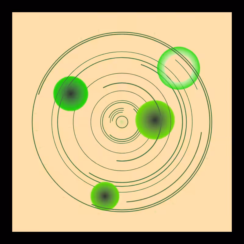 Broken Galaxy Compass #13