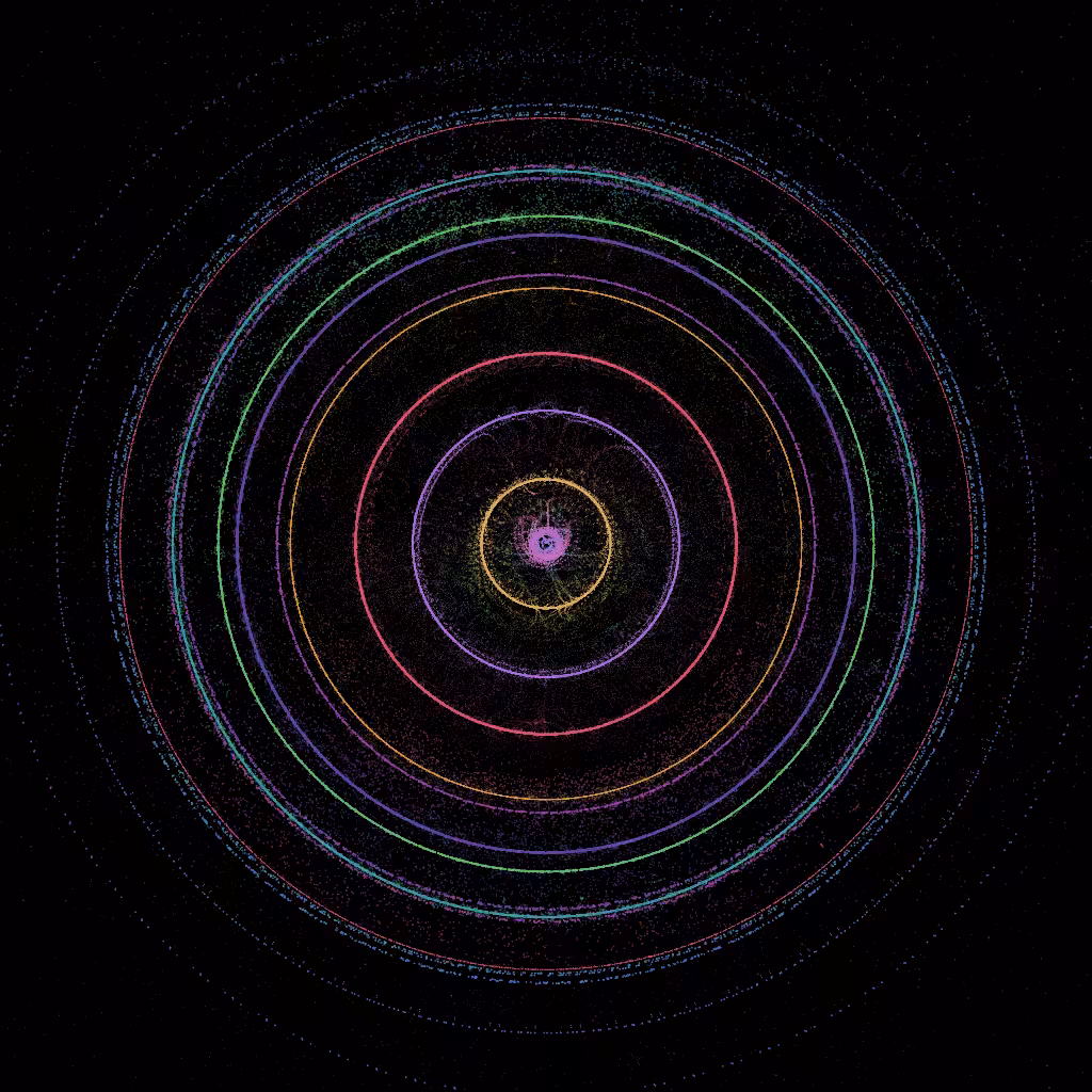 Clouds of Quantum Particles #15