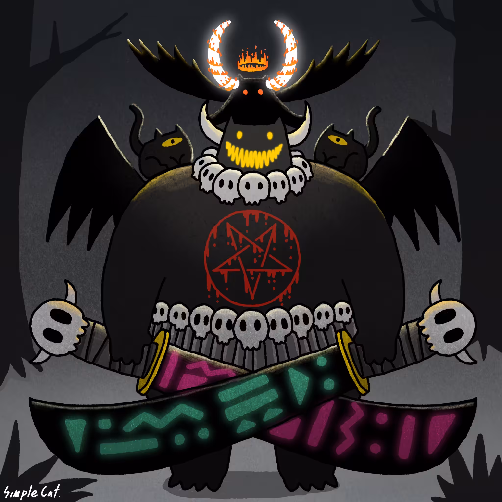 No.50 Legendary Demon Cat