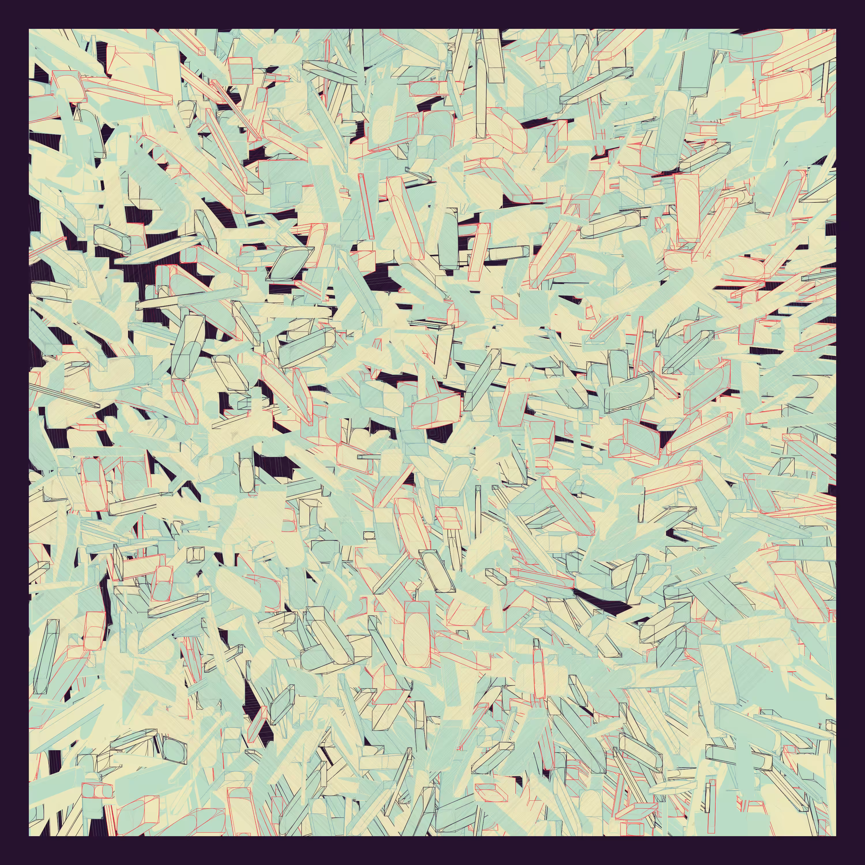 Abstract Blocks #98