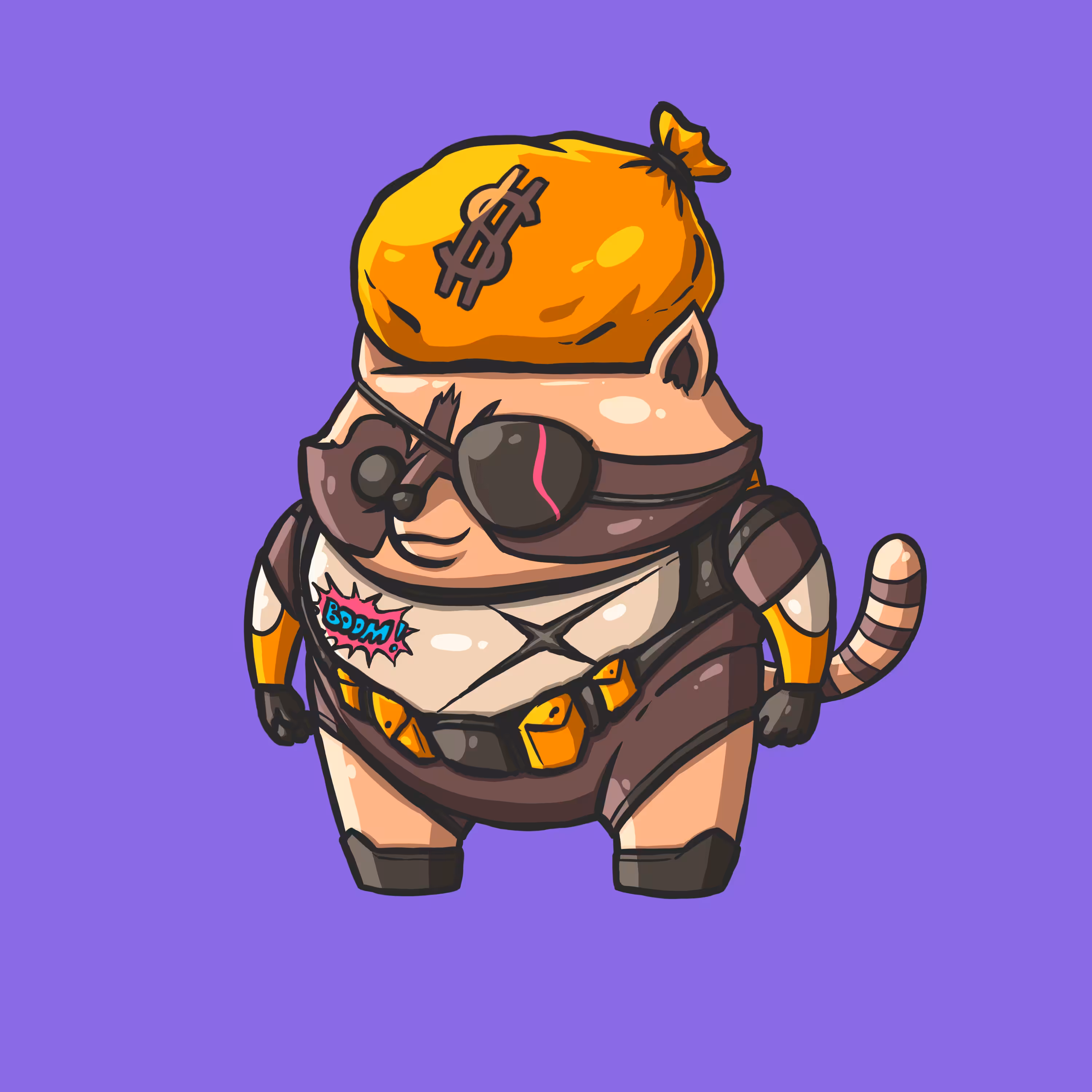 Raccoon Bucky