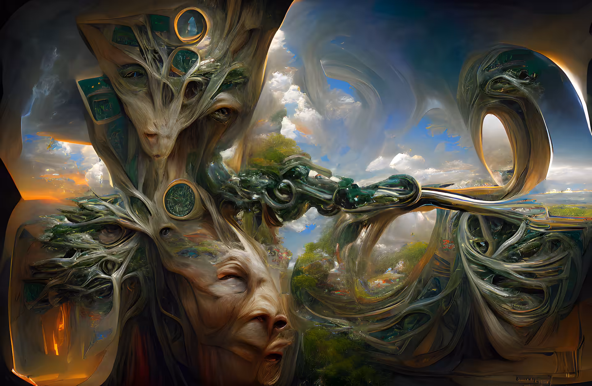 Twisting Realities