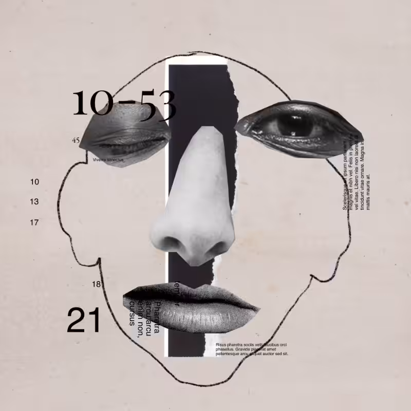 Collage faces #52