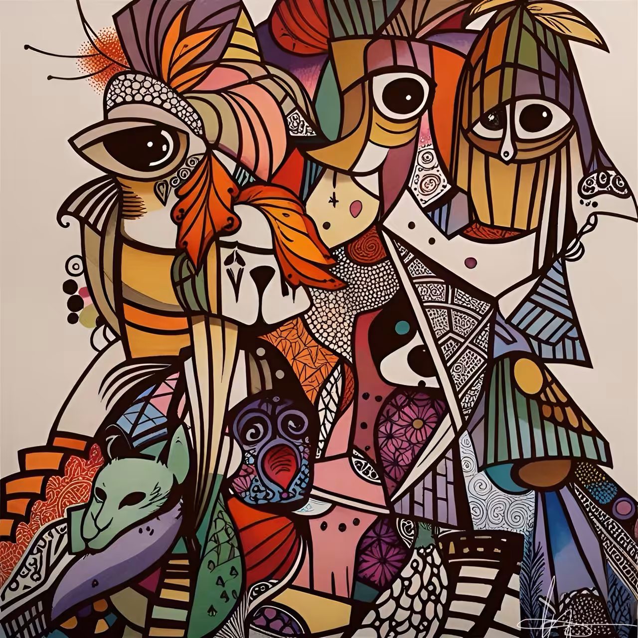 Abstract: Animal partytime