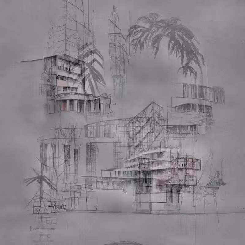 Impossible Neuro-Architecture #77