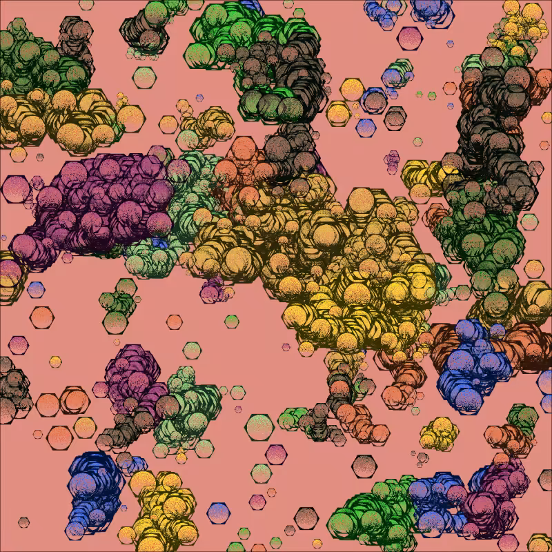Organic Clusters #17