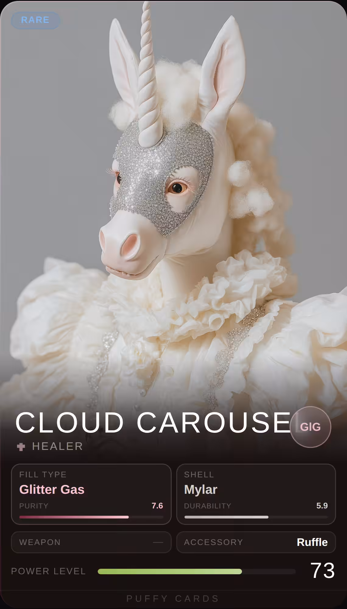 Puffy Cards: Cloud Carousel