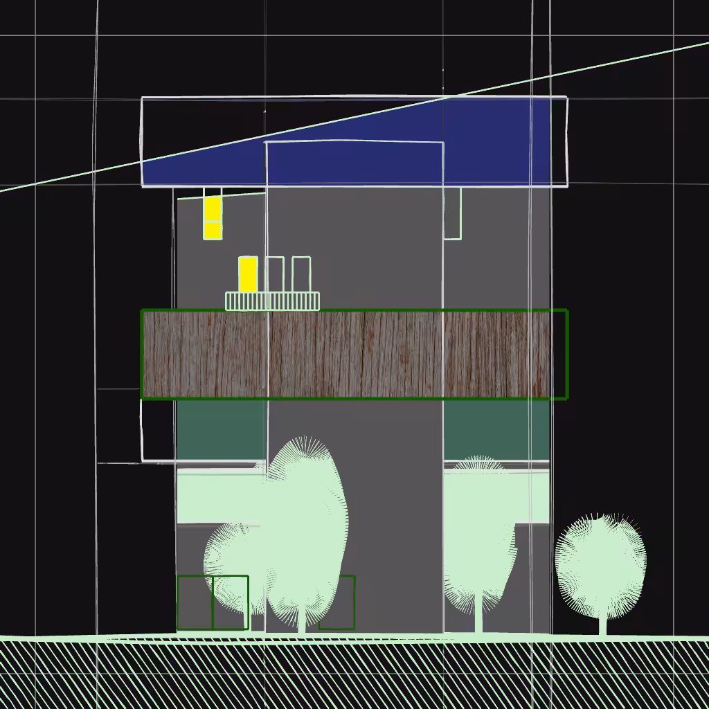 Architectural Sketches (Midnight edition) #8