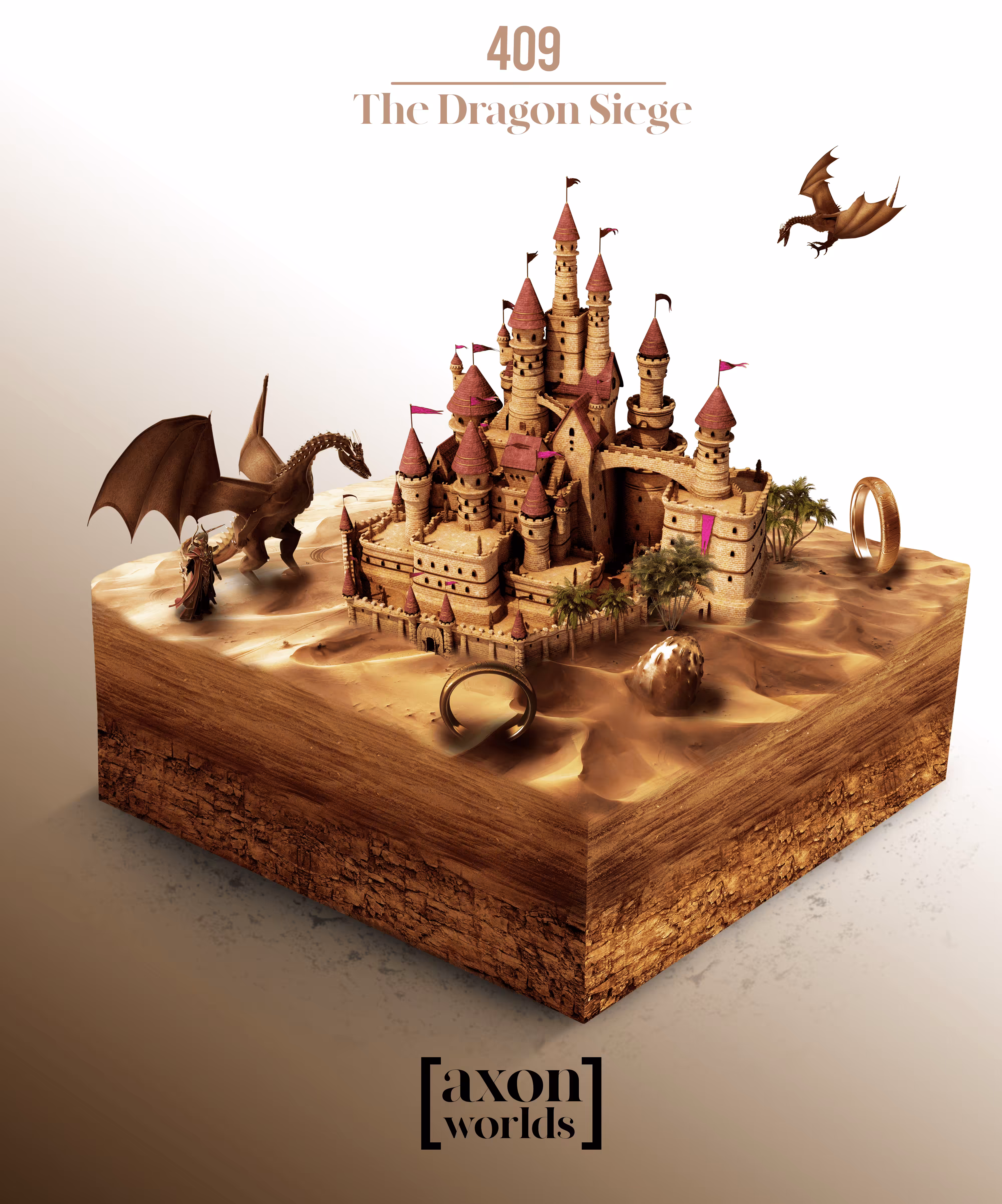 AXON WORLD | 409 | THE DRAGON SIEGE | AXON FANTASY | MICRO WORLD